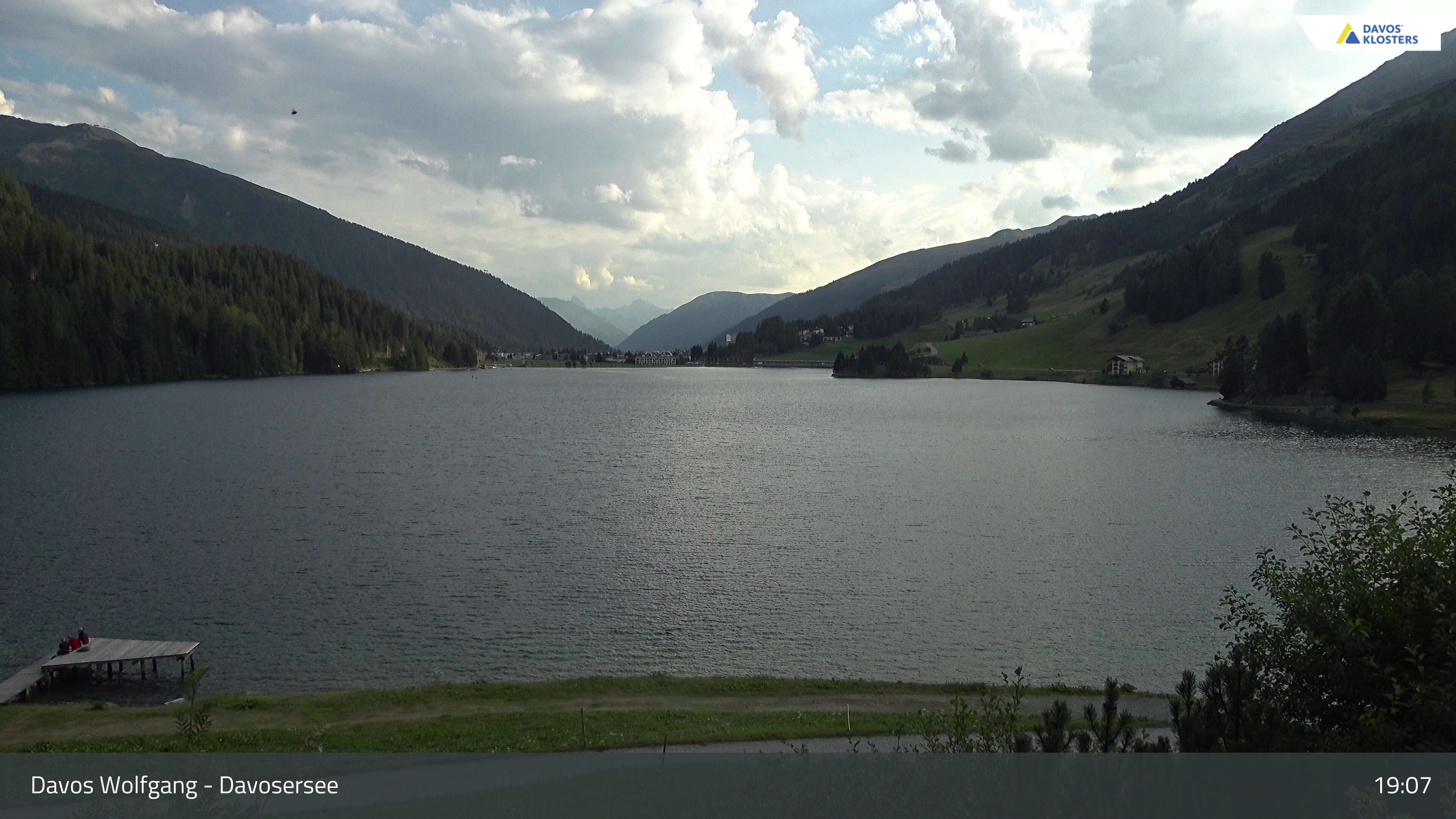 Davos › Südwesten: Alter Höhwaldsteg - Lake Davos