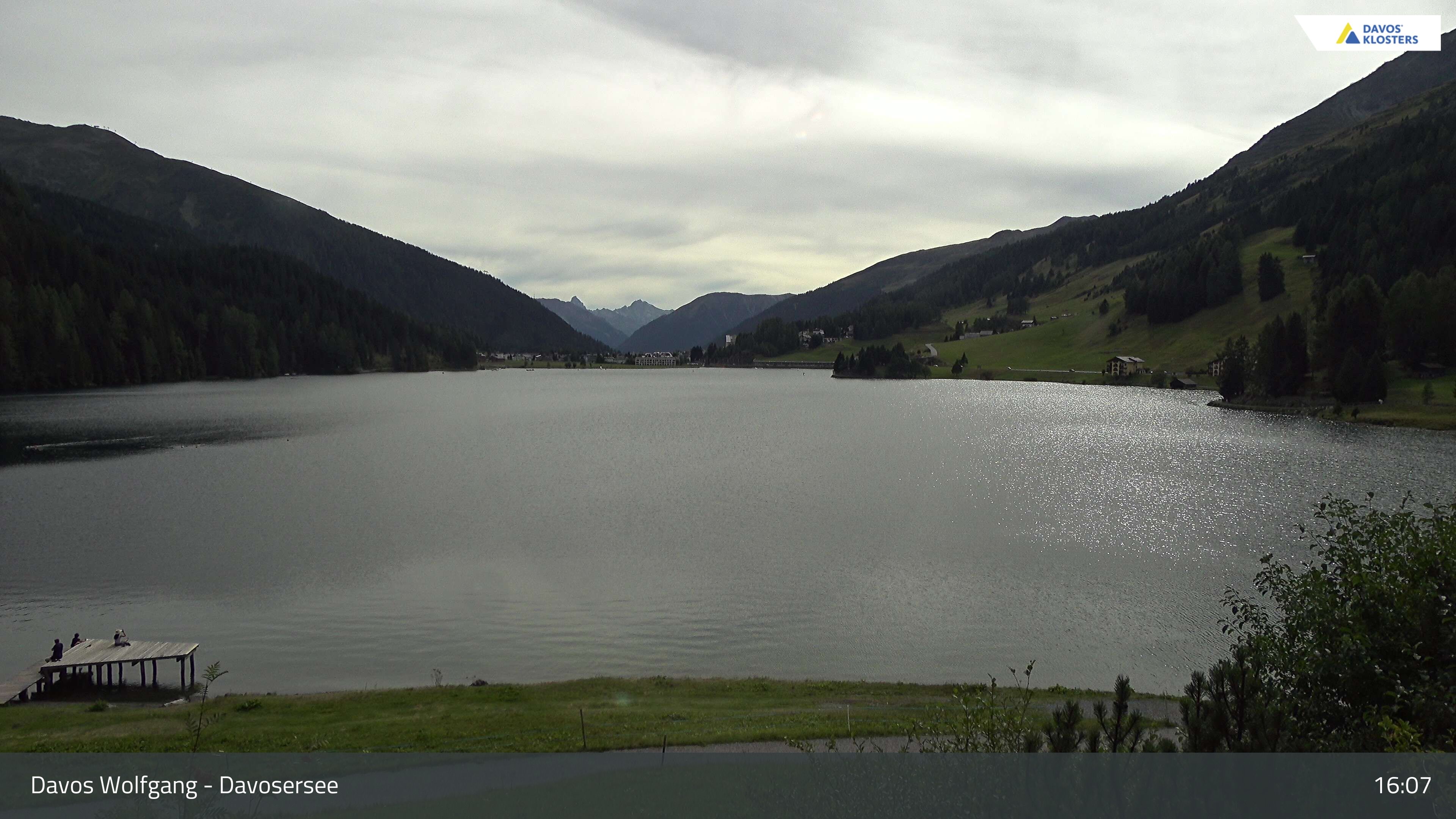 Davos › Südwesten: Alter Höhwaldsteg - Lake Davos