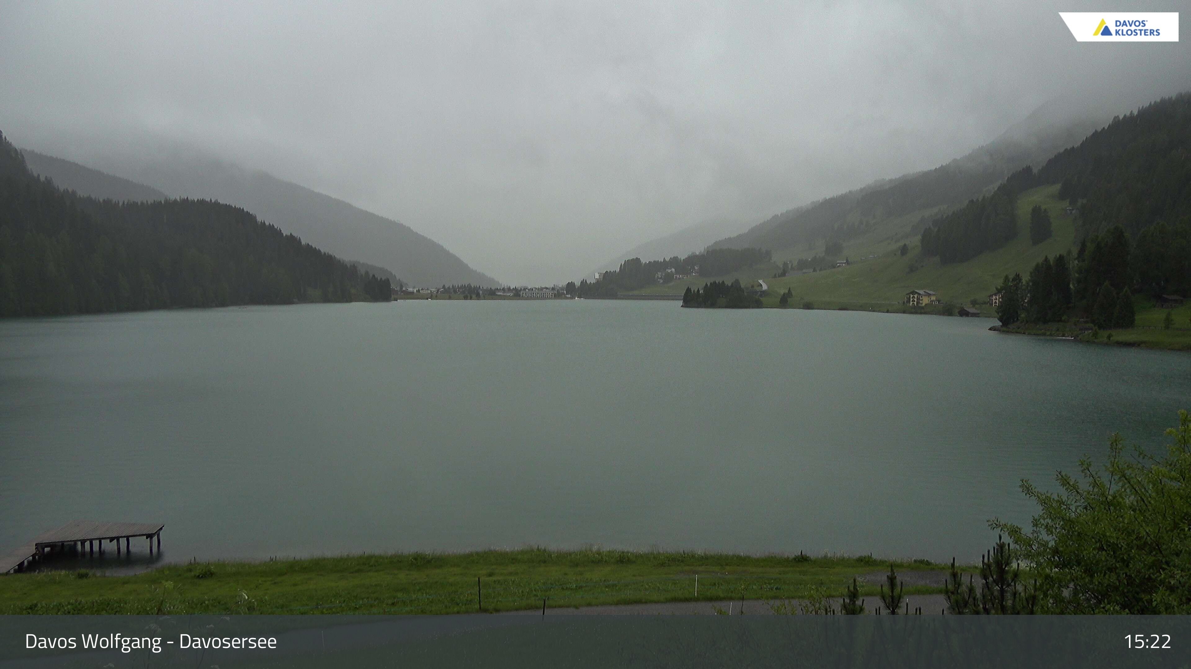Davos › Südwesten: Alter Höhwaldsteg - Lake Davos