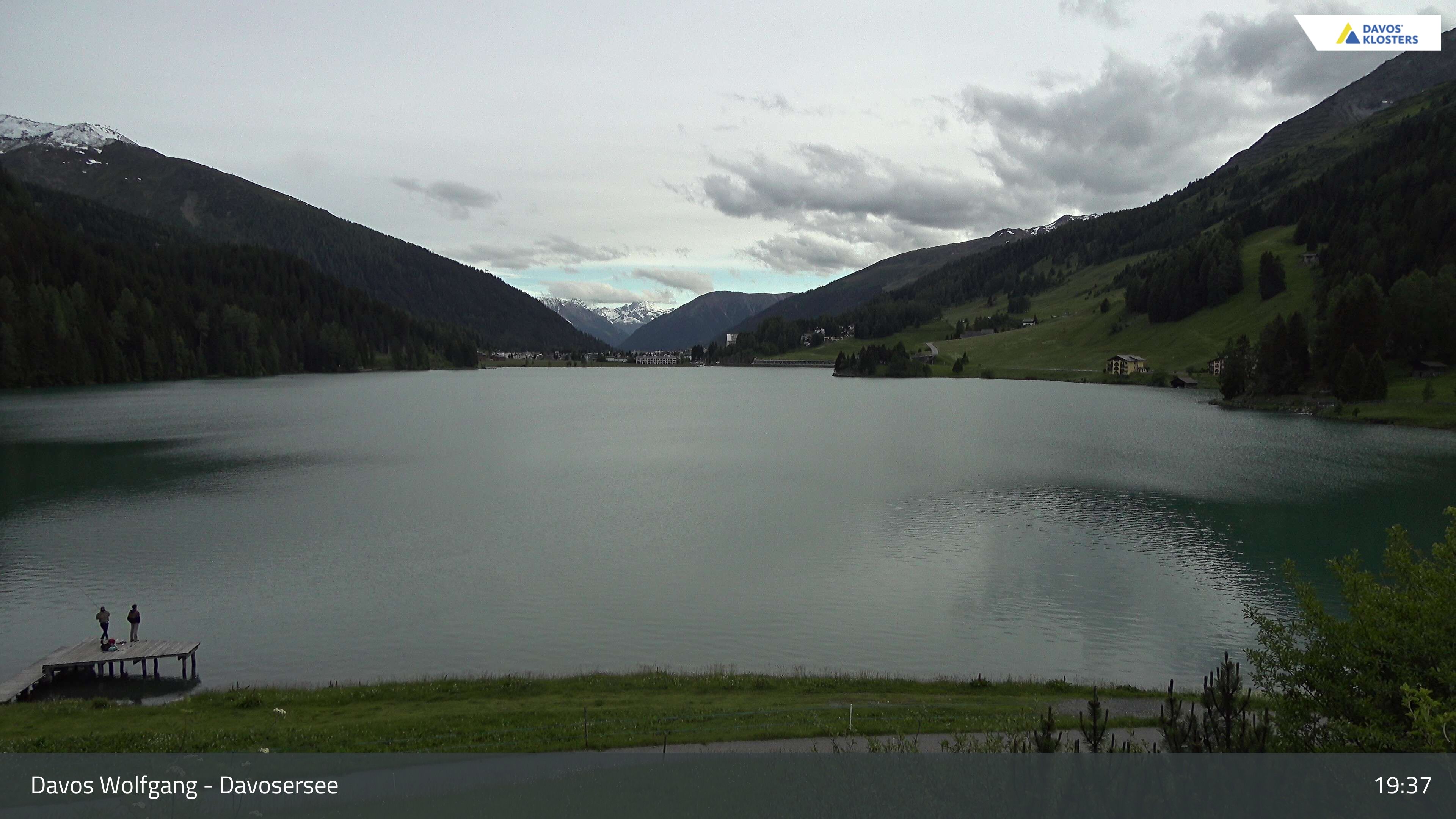 Davos › Südwesten: Alter Höhwaldsteg - Lake Davos