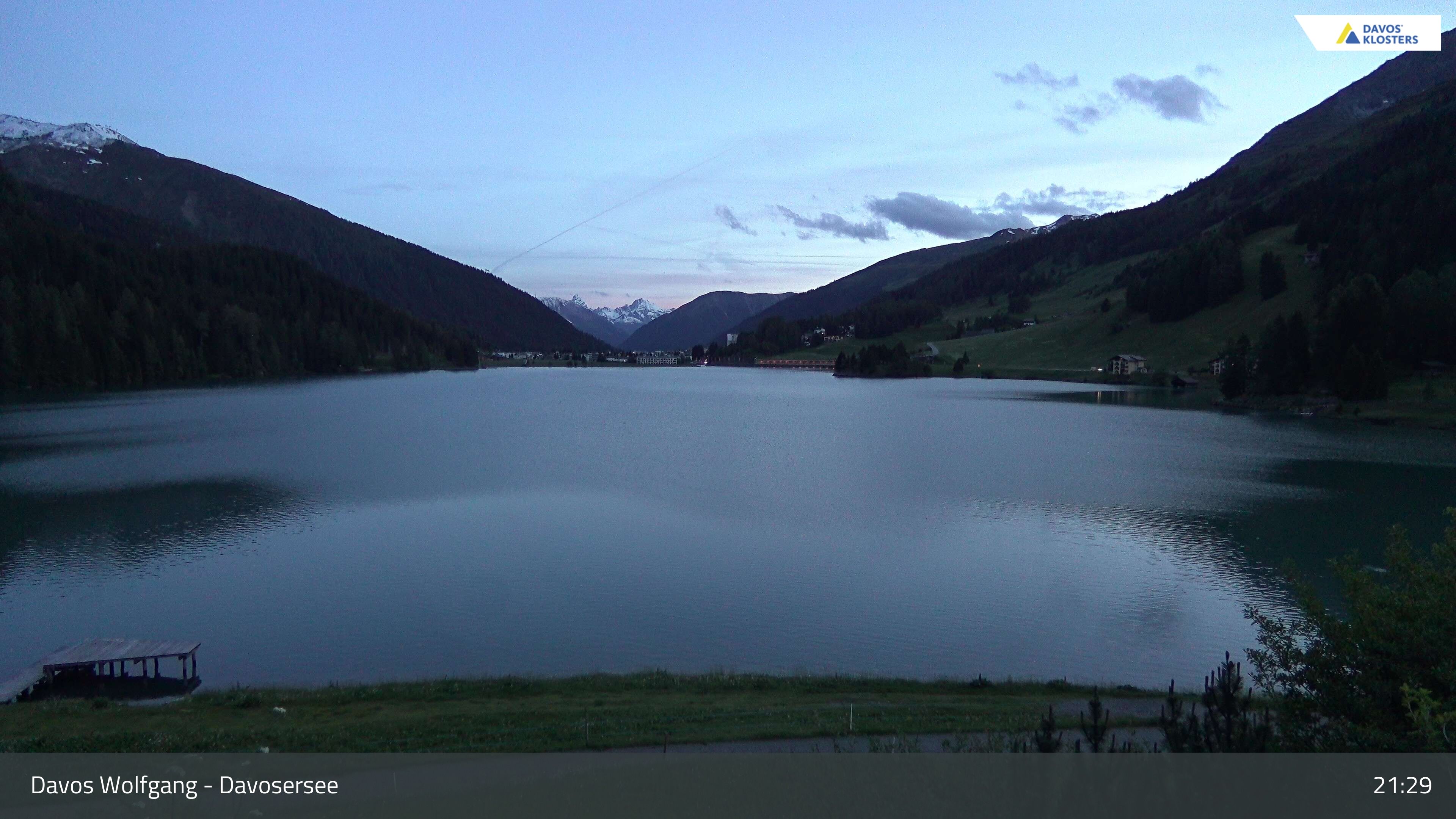 Davos › Südwesten: Alter Höhwaldsteg - Lake Davos