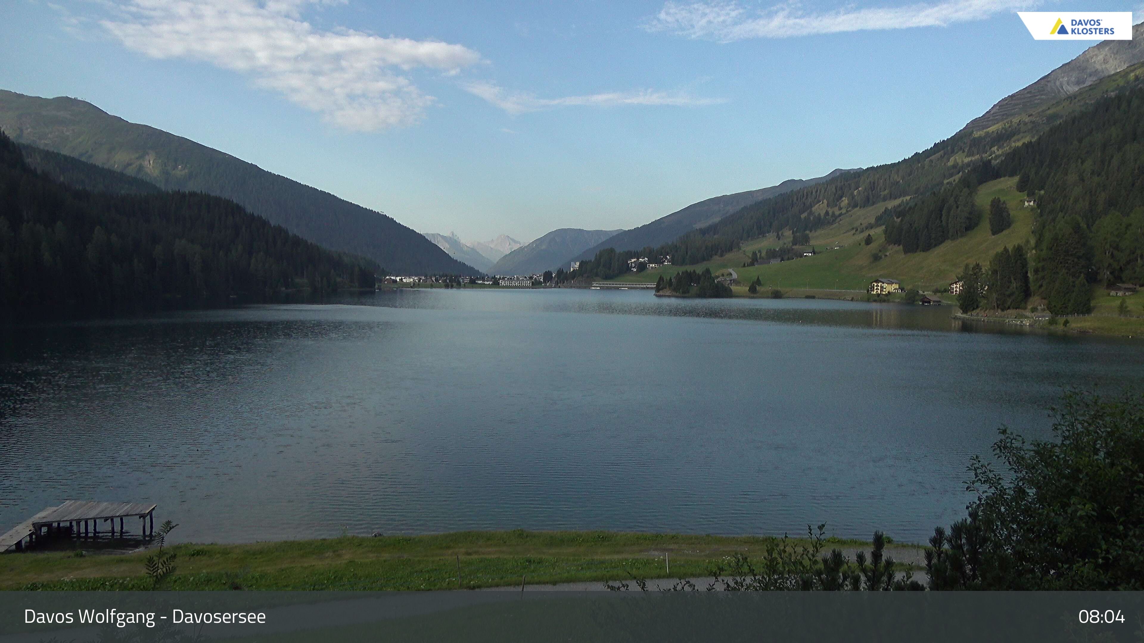 Davos › Südwesten: Alter Höhwaldsteg - Lake Davos