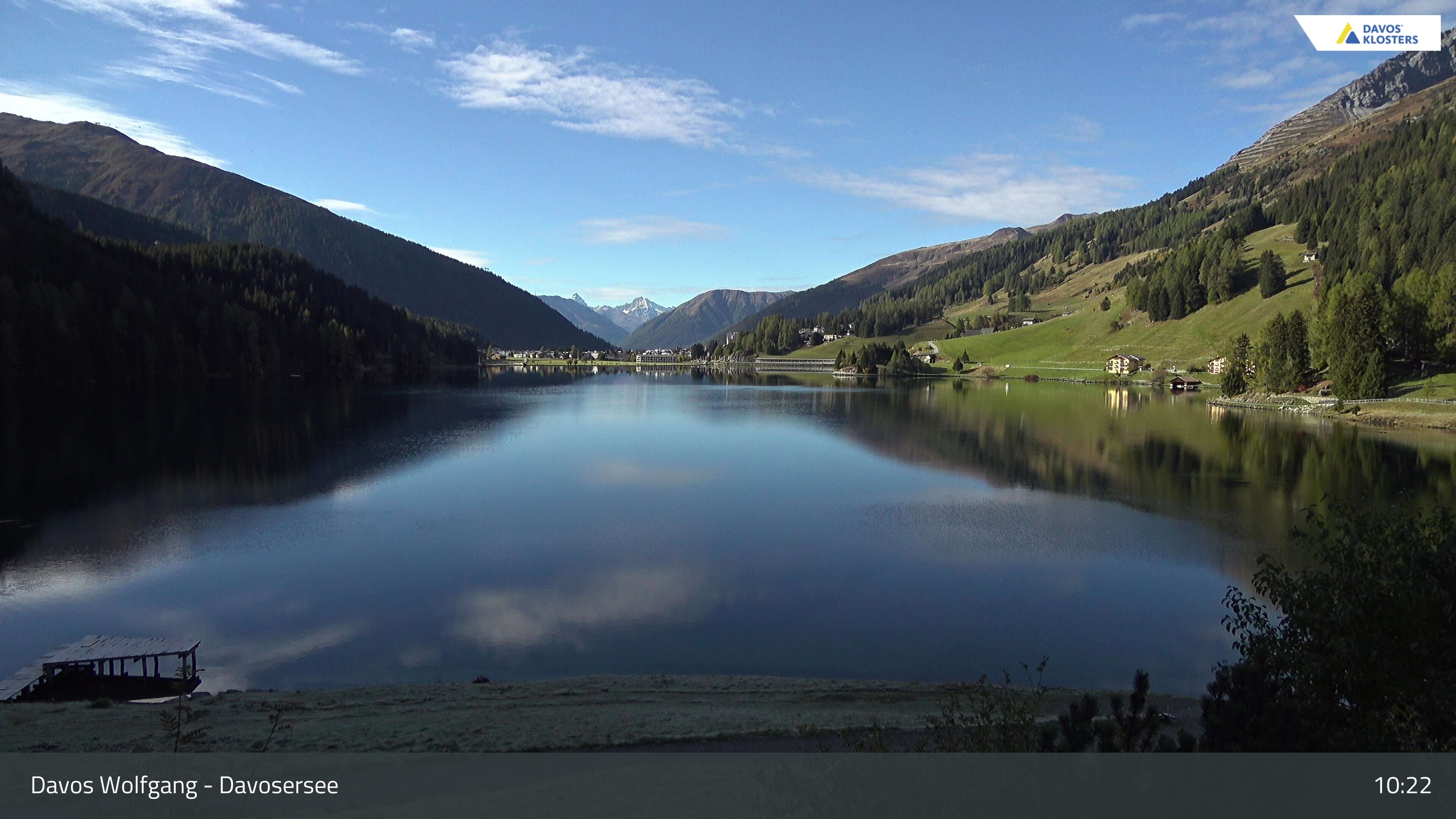 Davos › Südwesten: Alter Höhwaldsteg - Lake Davos