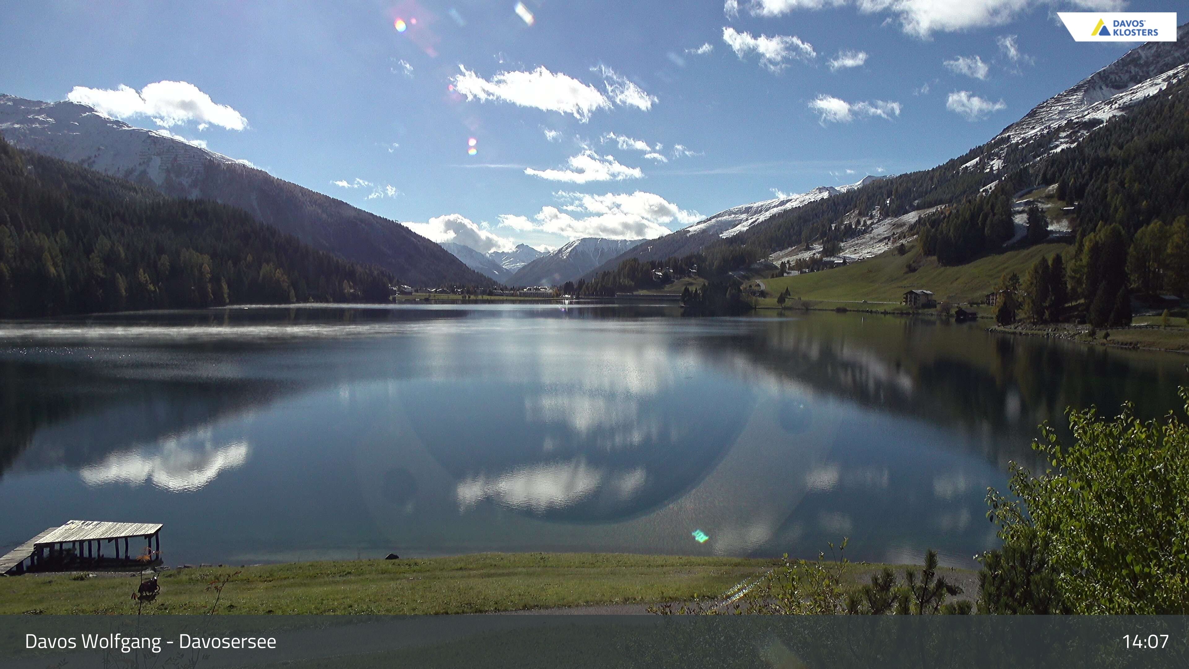 Davos › Südwesten: Alter Höhwaldsteg - Lake Davos
