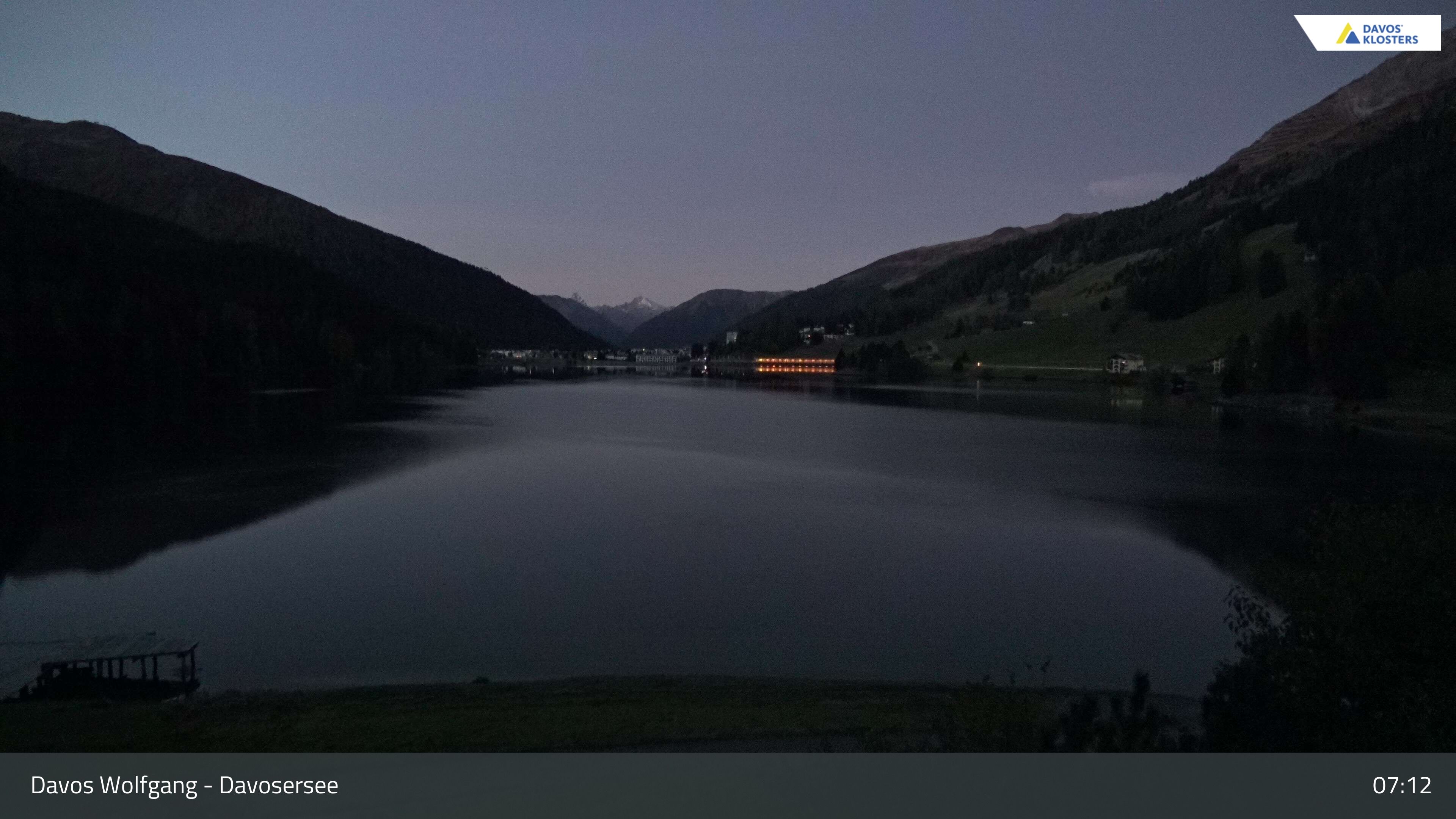 Davos › Südwesten: Alter Höhwaldsteg - Lake Davos
