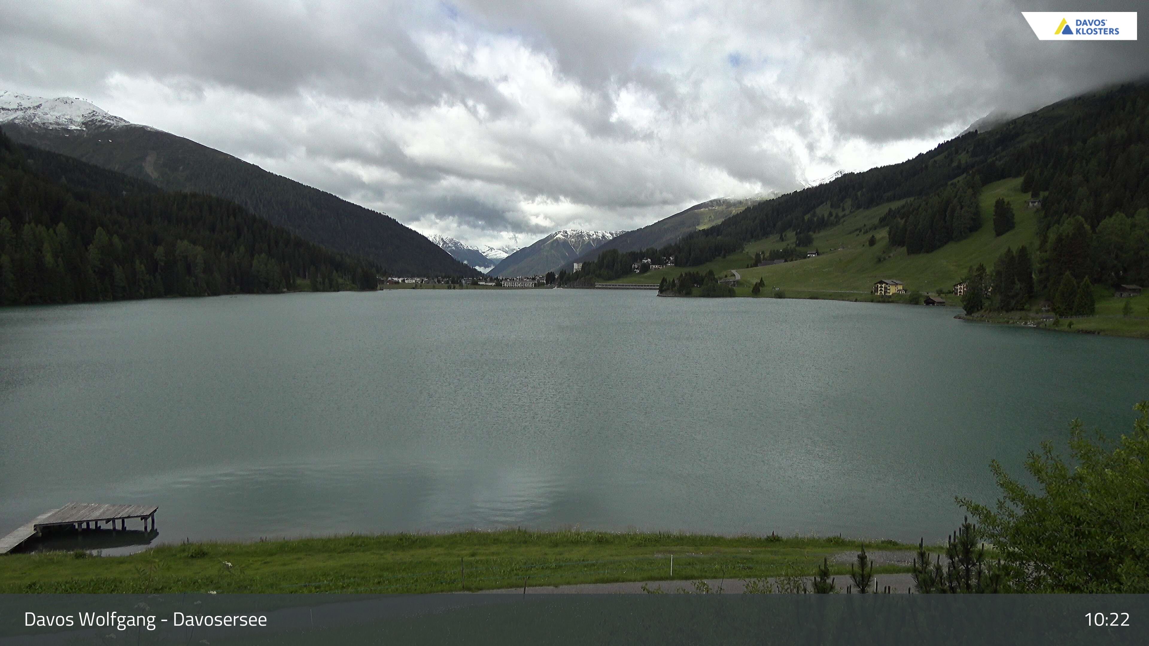 Davos › Südwesten: Alter Höhwaldsteg - Lake Davos
