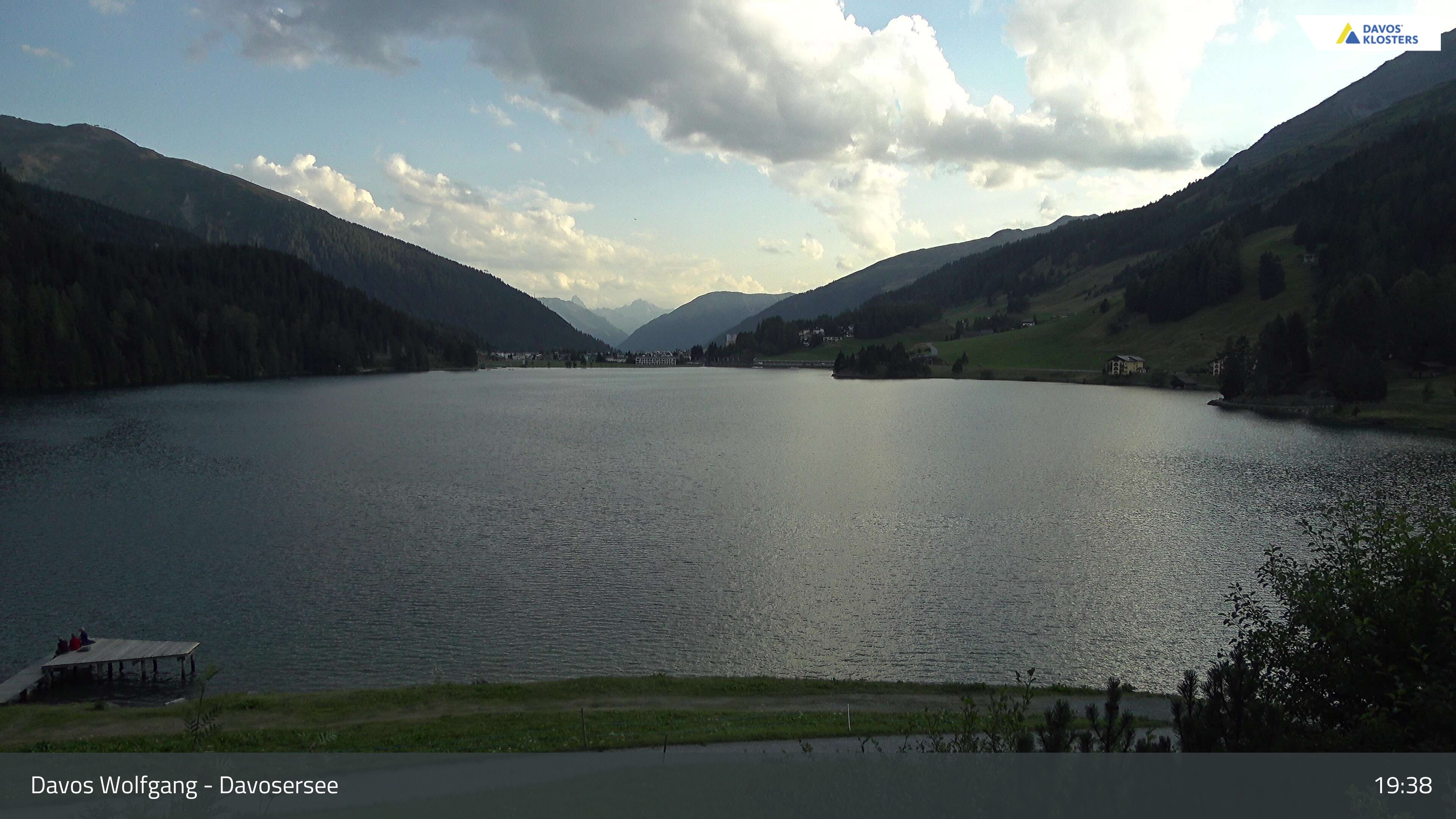 Davos › Südwesten: Alter Höhwaldsteg - Lake Davos