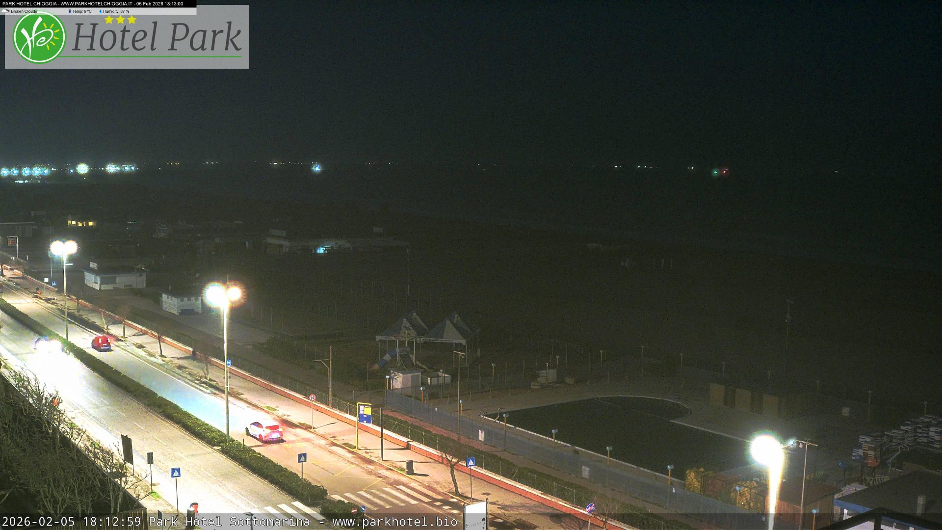 Traffic Cam Chioggia › North-East: Hotel Park