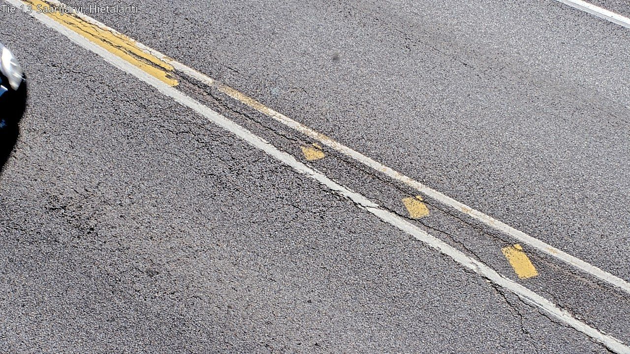 Traffic Cam Saarijarvi: Tie13 - Tienpinta