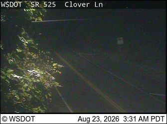 Traffic Cam Mukilteo › West: SR 525 at MP 7.4: Clover Ln - WSF