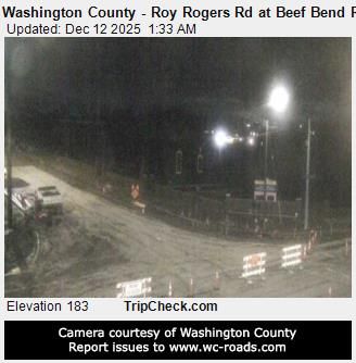 Traffic Cam Durham: Washington County - Roy Rogers Rd at Beef Bend Rd