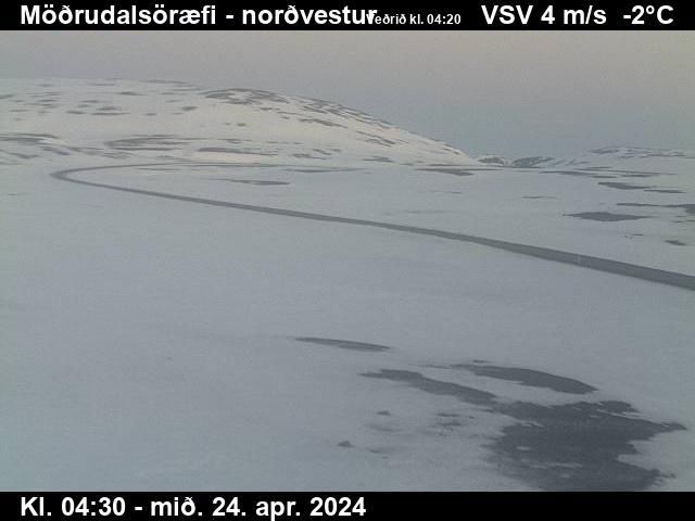 Traffic Cam Reykjahli: Möðrudalsöræfi