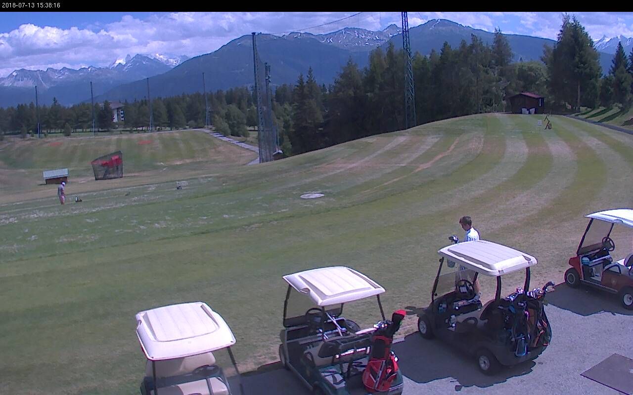 Crans-Montana › Süden: Golf Club Crans-sur-Sierre