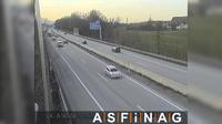 Niederalm: A, bei Anschlussstelle - Süd-Anif, Blickrichtung - Km ,