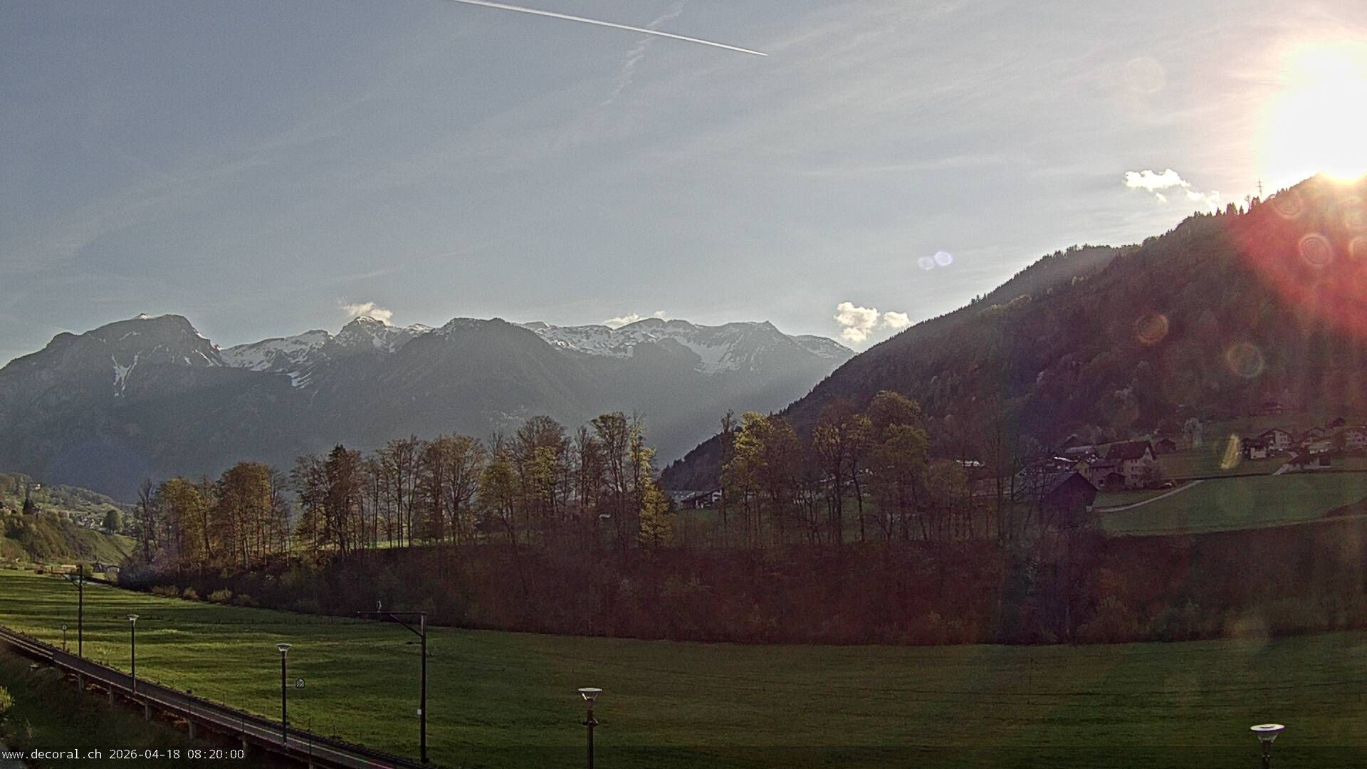 Leuggelbach › Norden: Schwanden