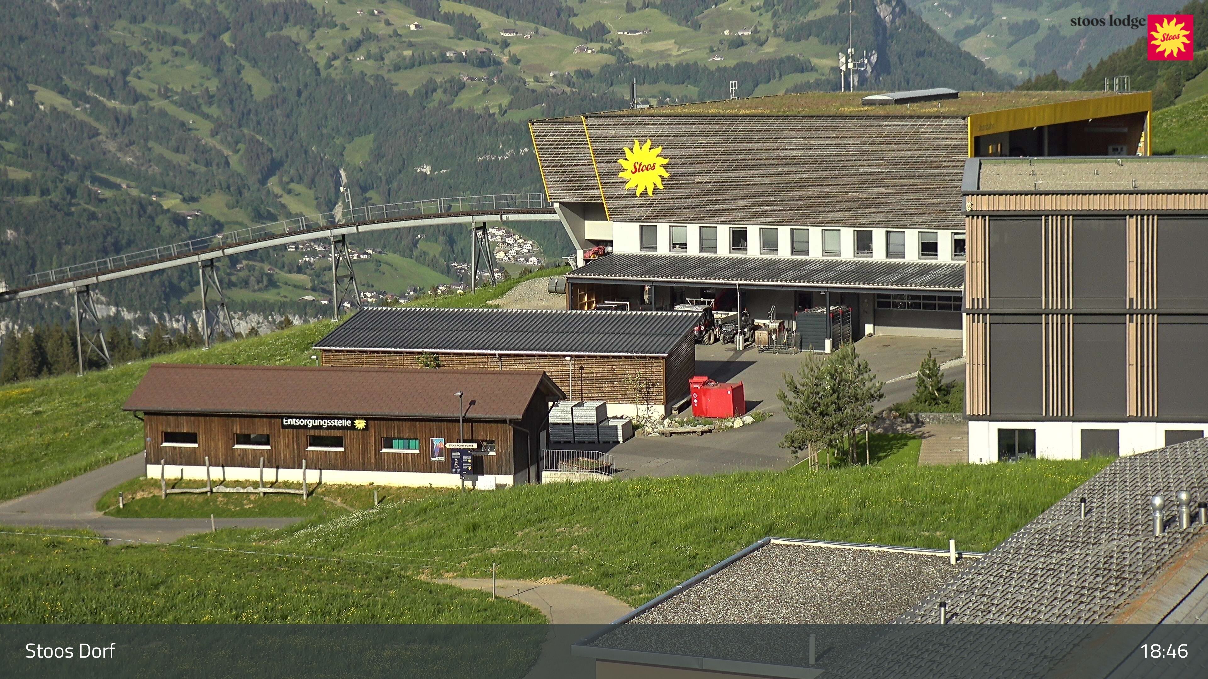 Stoos SZ: Stoos - Stoos Dorf, NEUE BERGSTATION