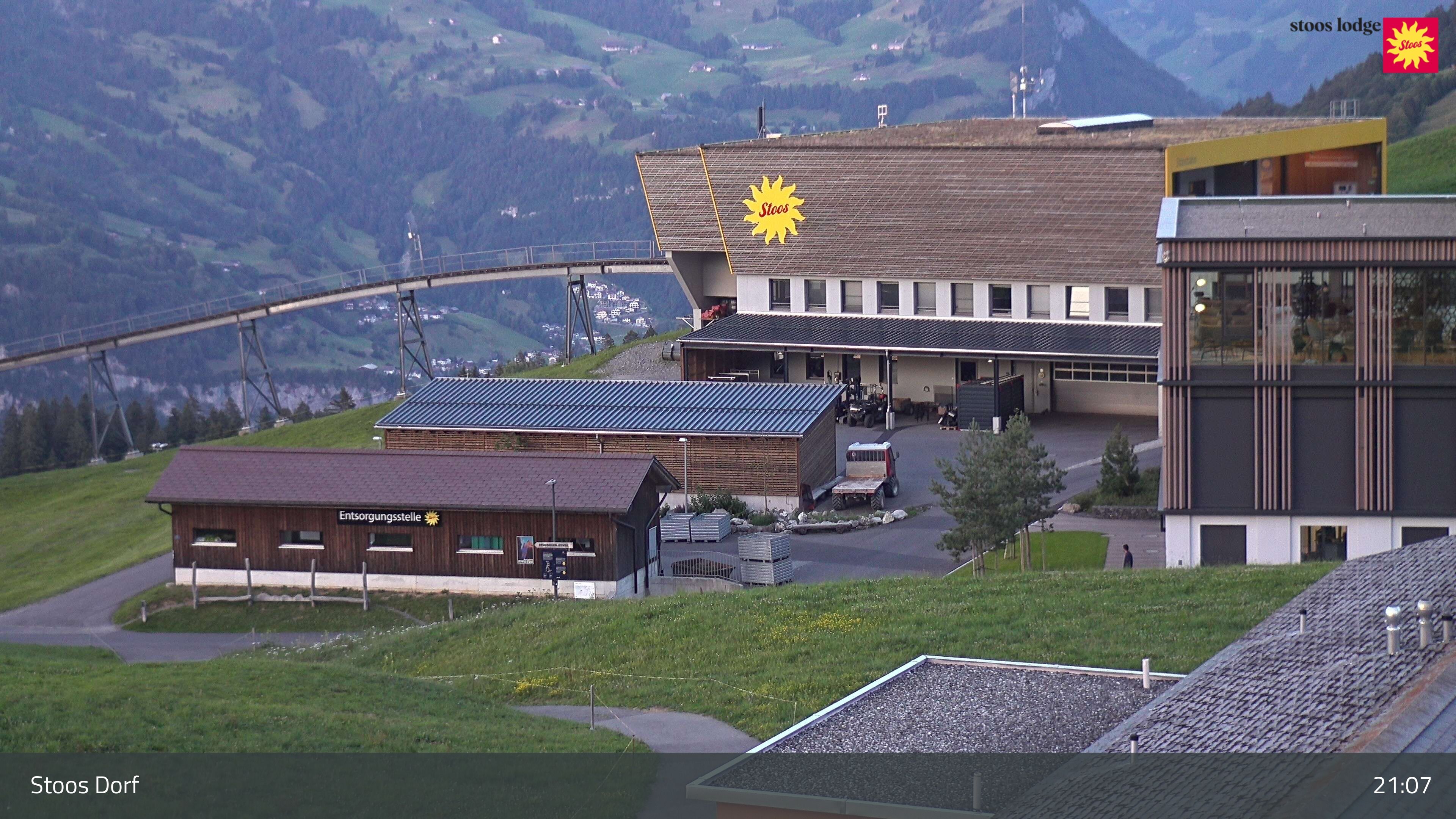 Stoos SZ: Stoos - Stoos Dorf, NEUE BERGSTATION