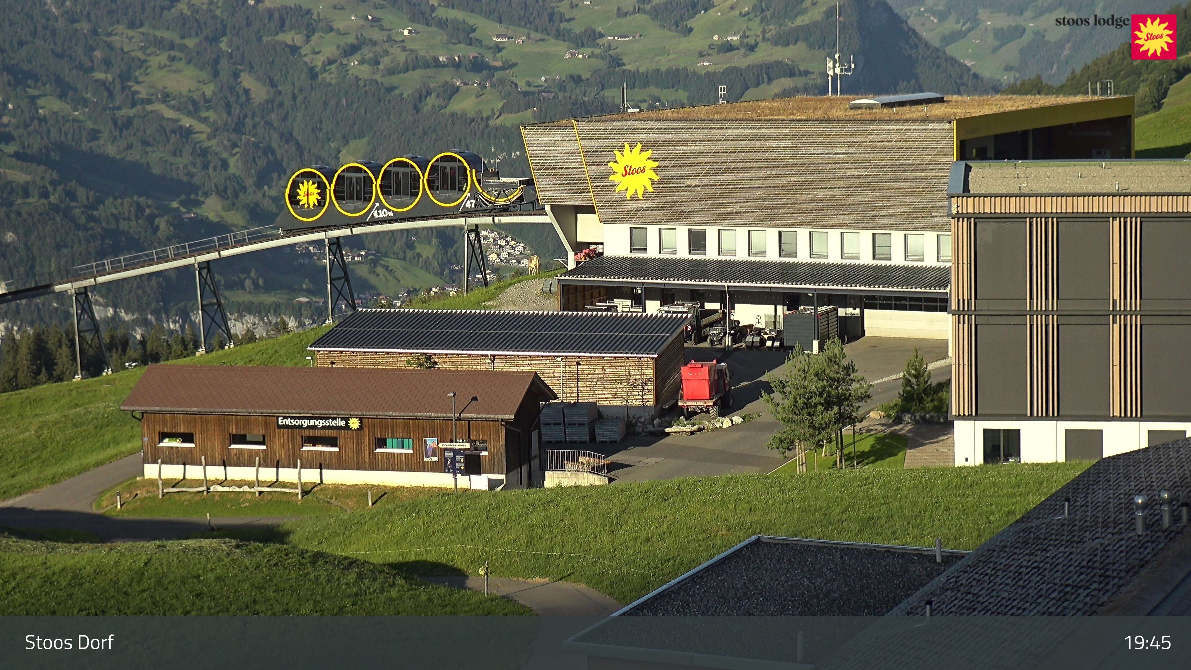 Stoos SZ: Stoos - Stoos Dorf, NEUE BERGSTATION