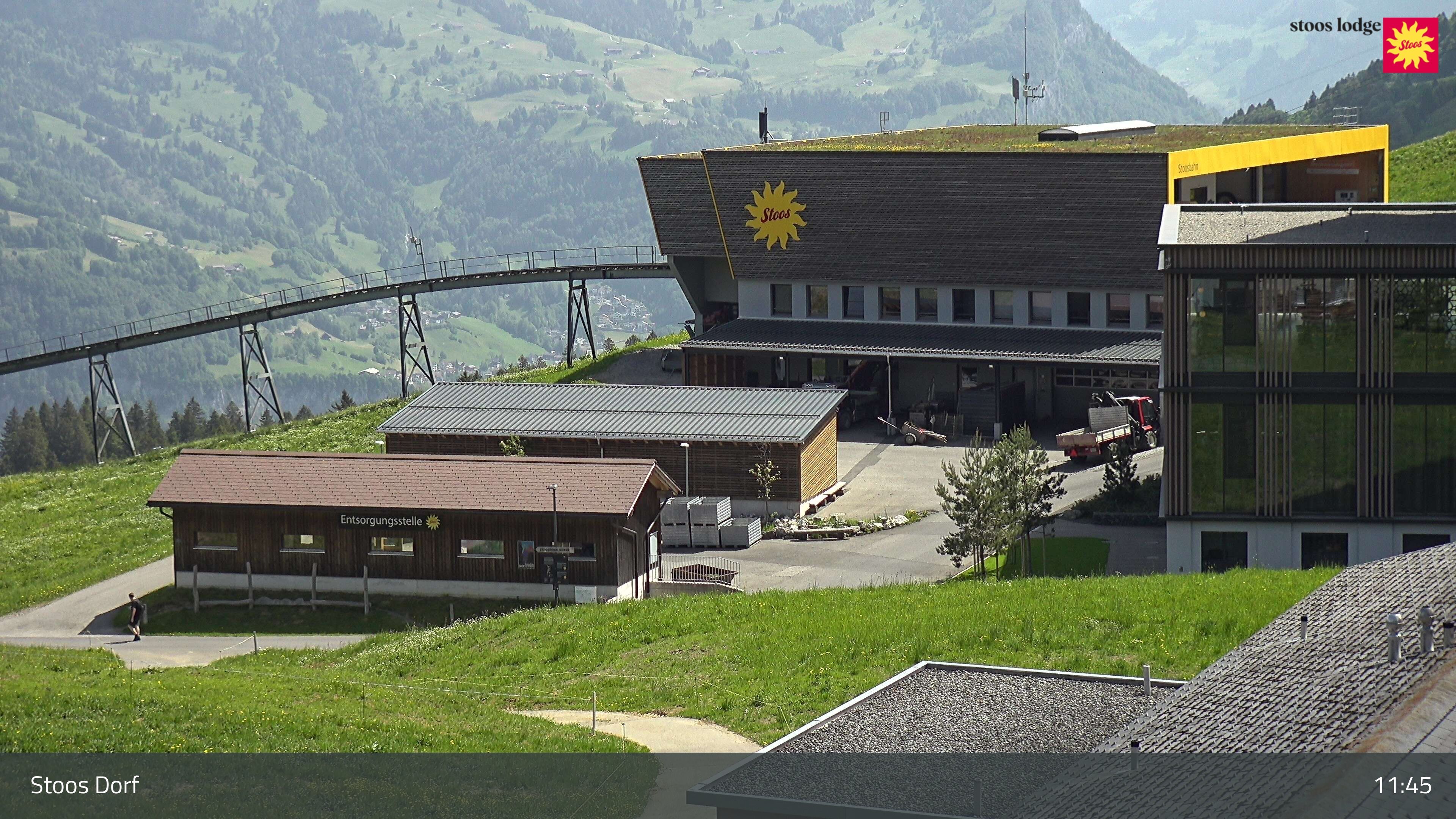 Stoos SZ: Stoos - Stoos Dorf, NEUE BERGSTATION