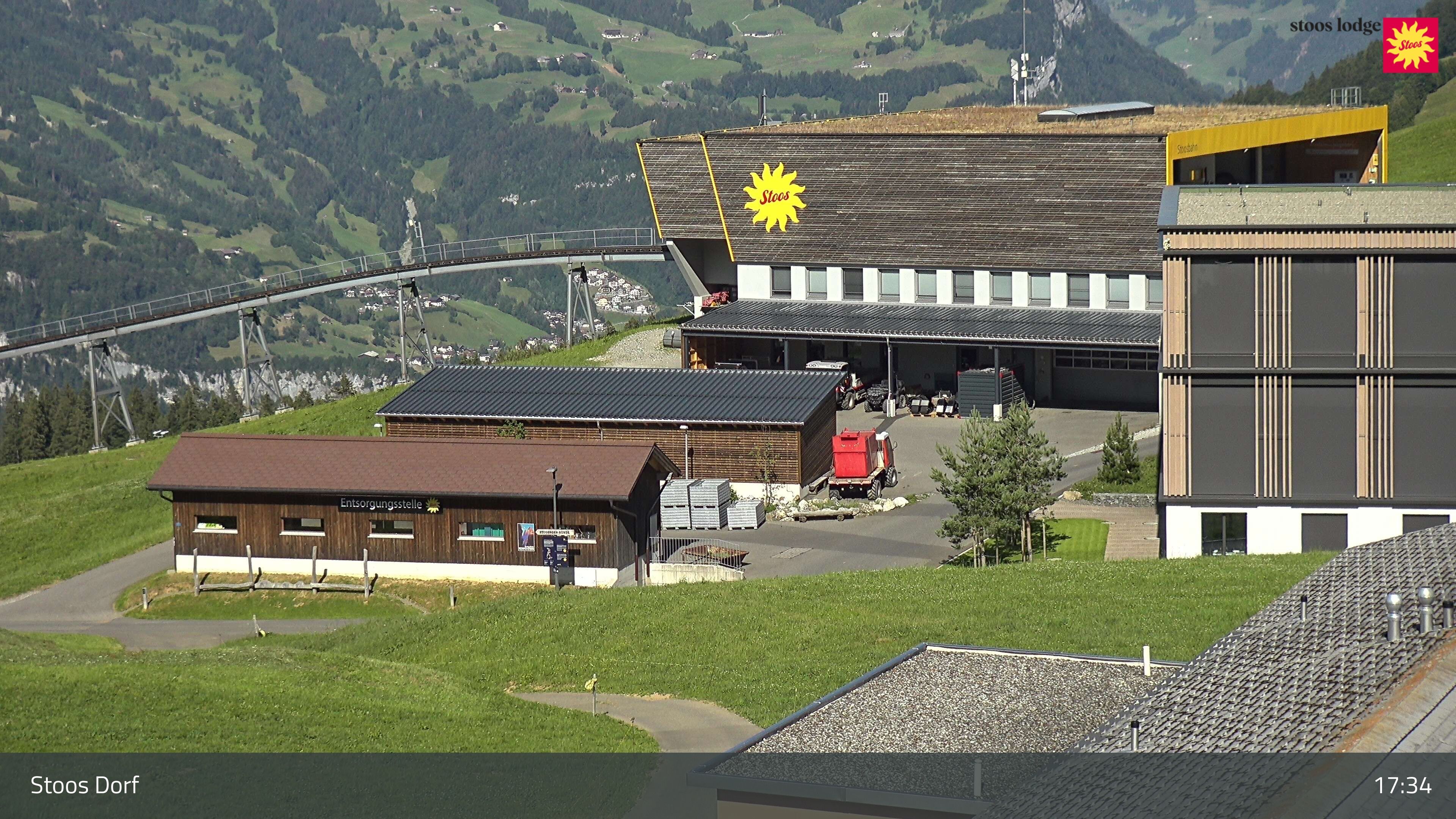 Stoos SZ: Stoos - Stoos Dorf, NEUE BERGSTATION