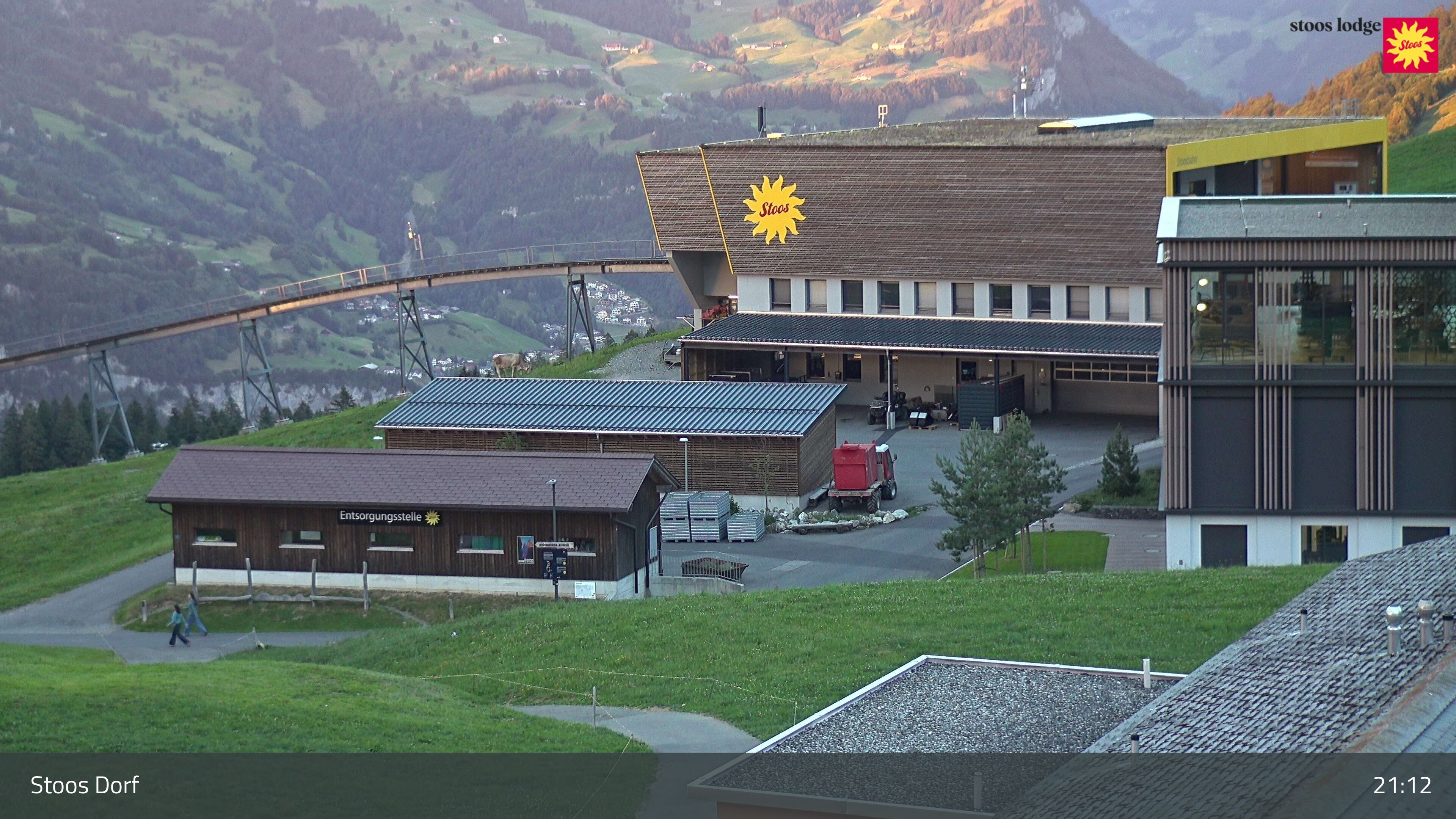 Stoos SZ: Stoos - Stoos Dorf, NEUE BERGSTATION