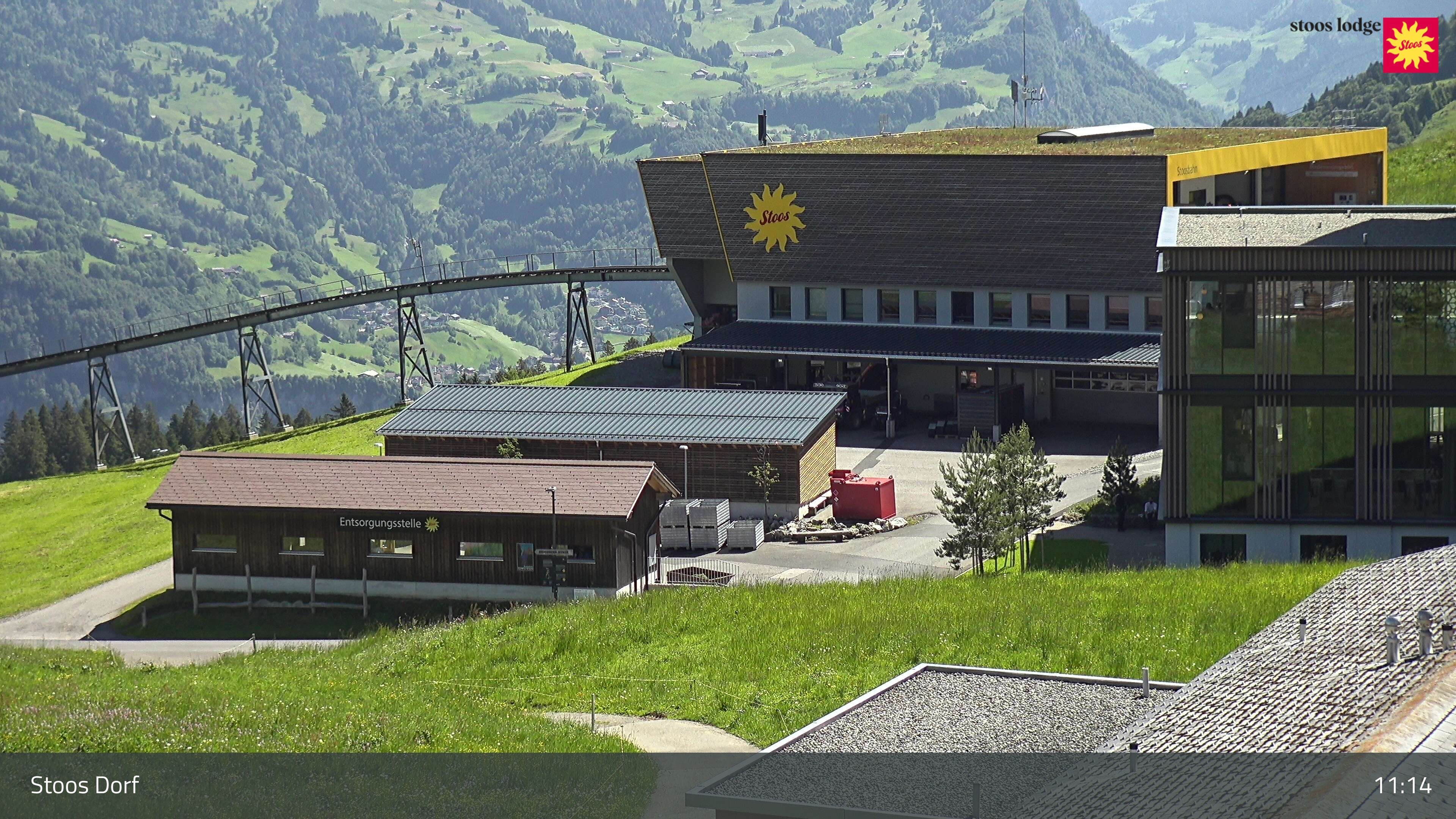 Stoos SZ: Stoos - Stoos Dorf, NEUE BERGSTATION