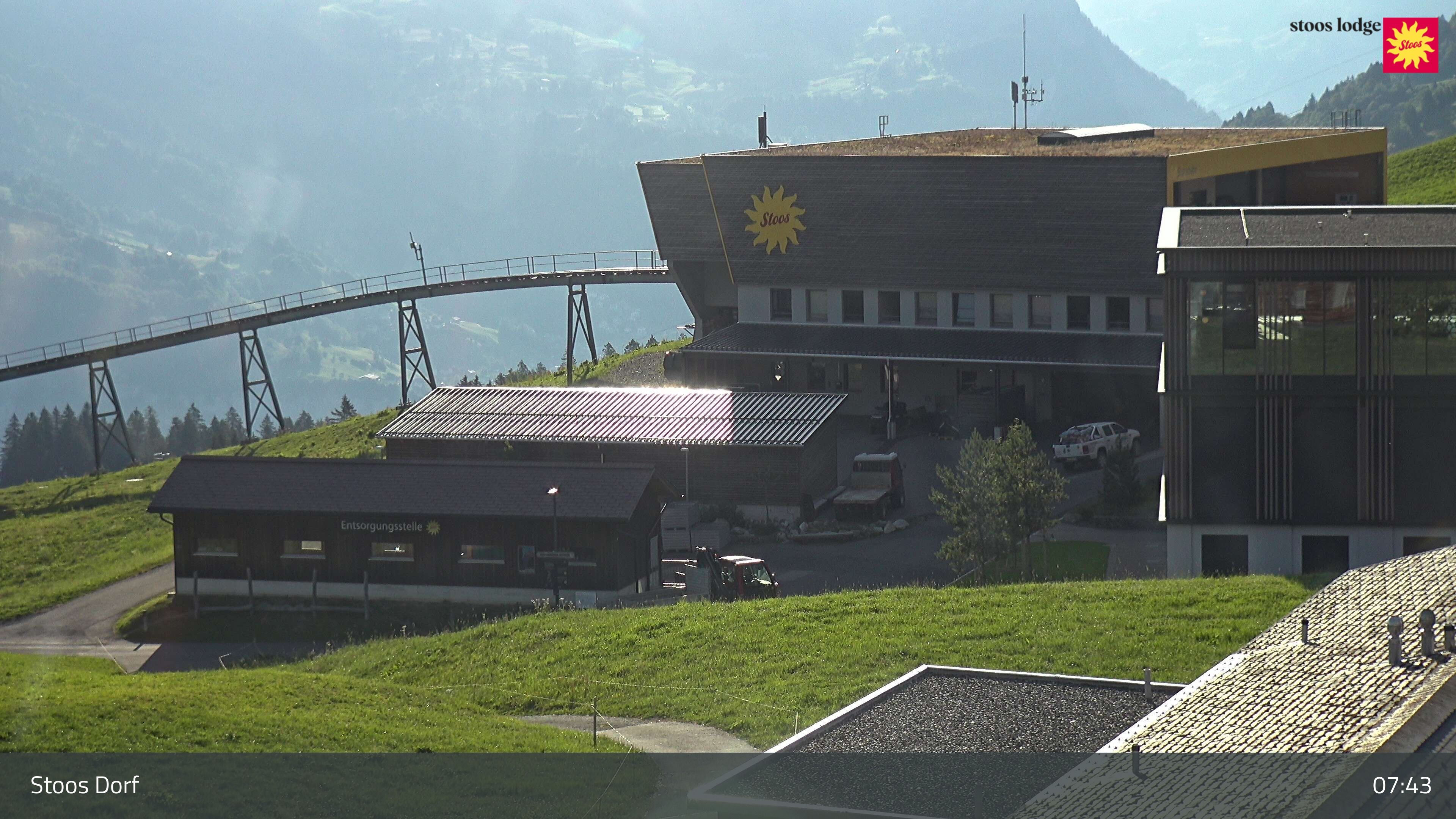 Stoos SZ: Stoos - Stoos Dorf, NEUE BERGSTATION