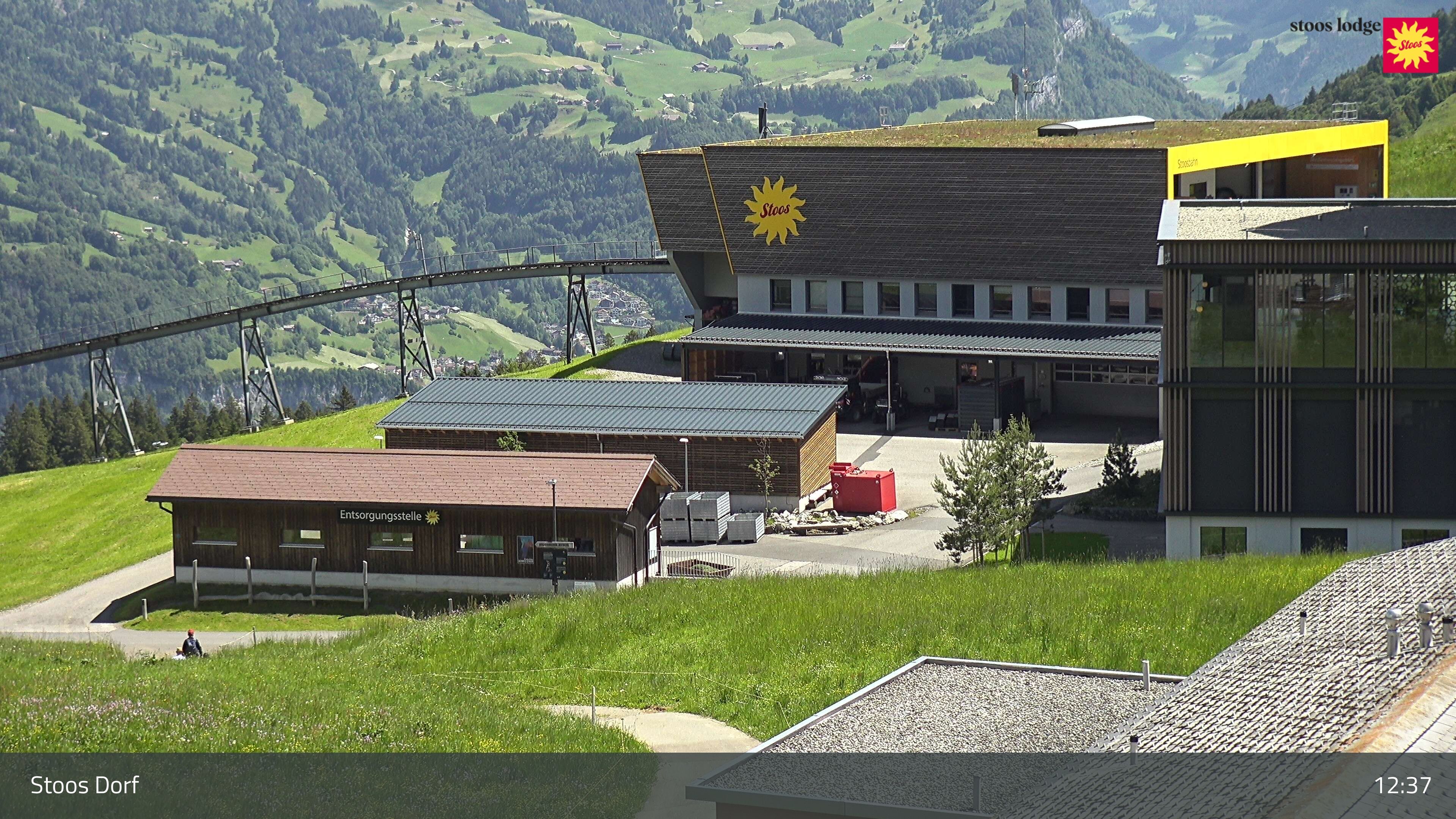 Stoos SZ: Stoos - Stoos Dorf, NEUE BERGSTATION