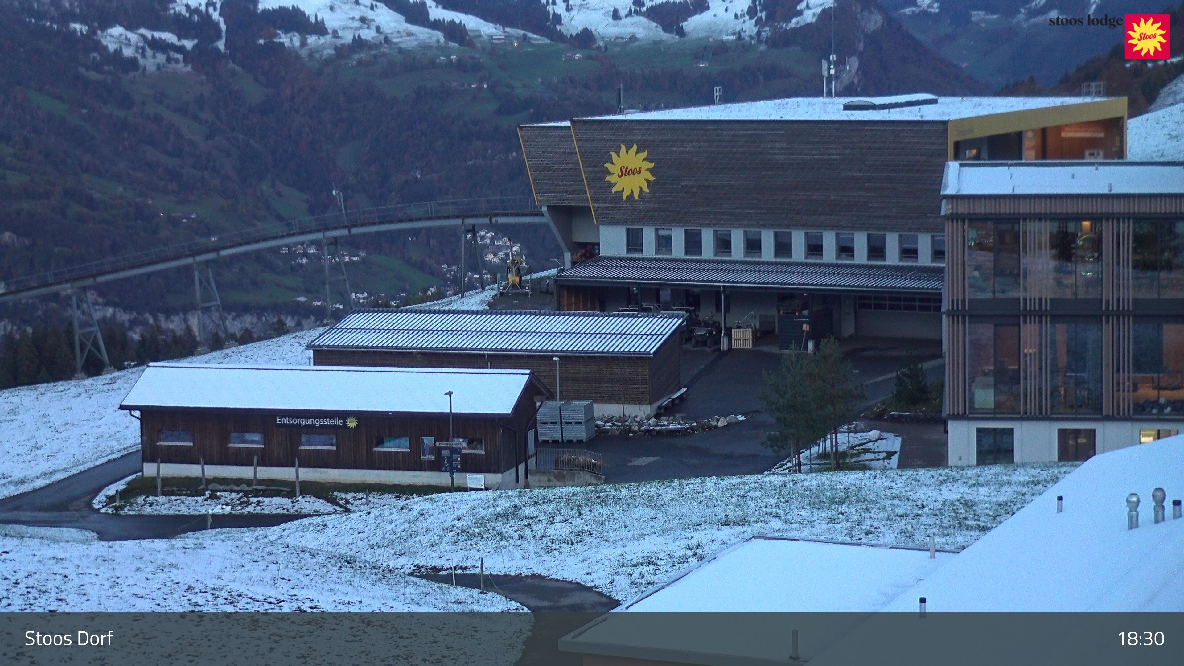 Stoos SZ: Stoos - Stoos Dorf, NEUE BERGSTATION