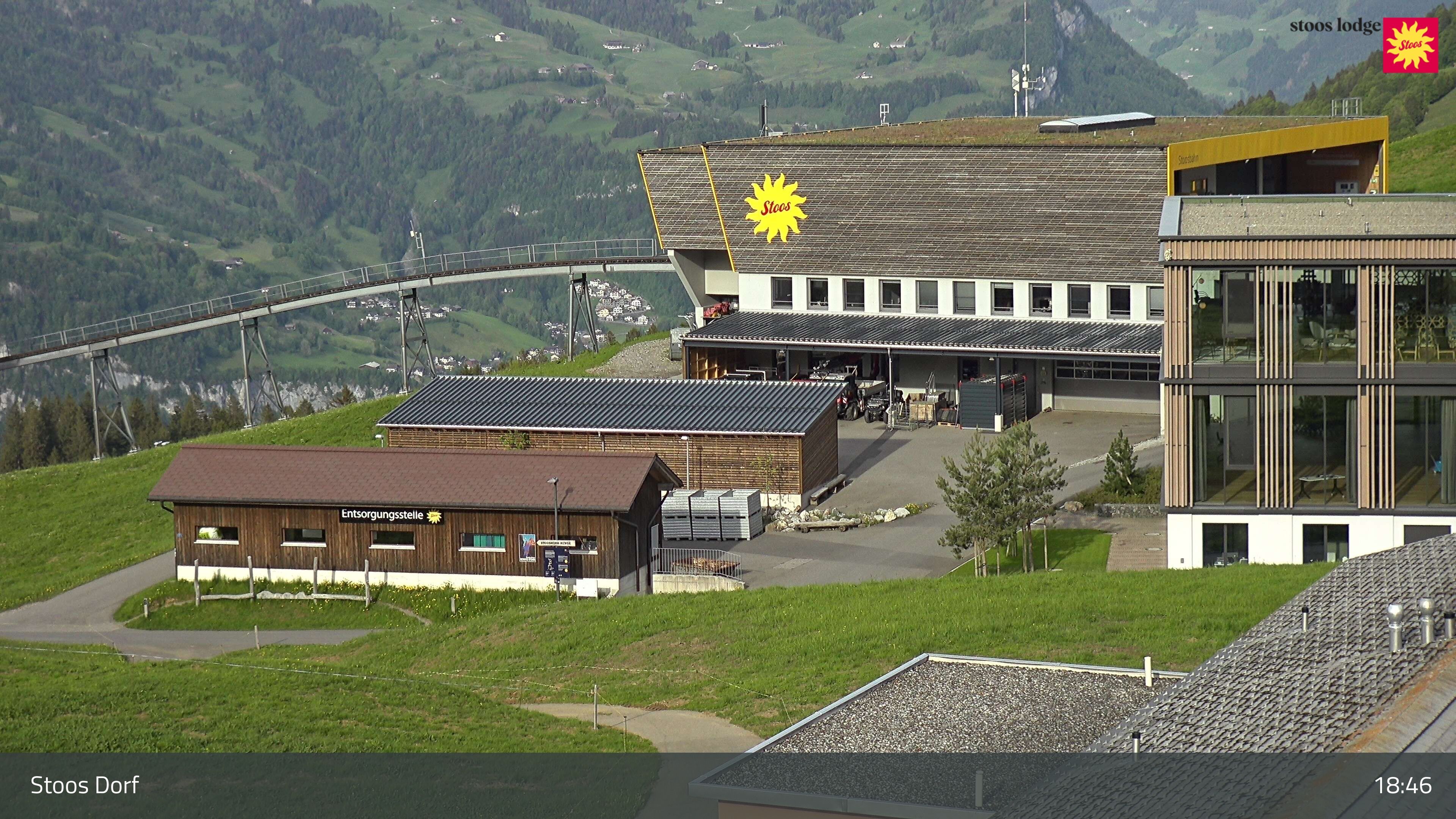 Stoos SZ: Stoos - Stoos Dorf, NEUE BERGSTATION