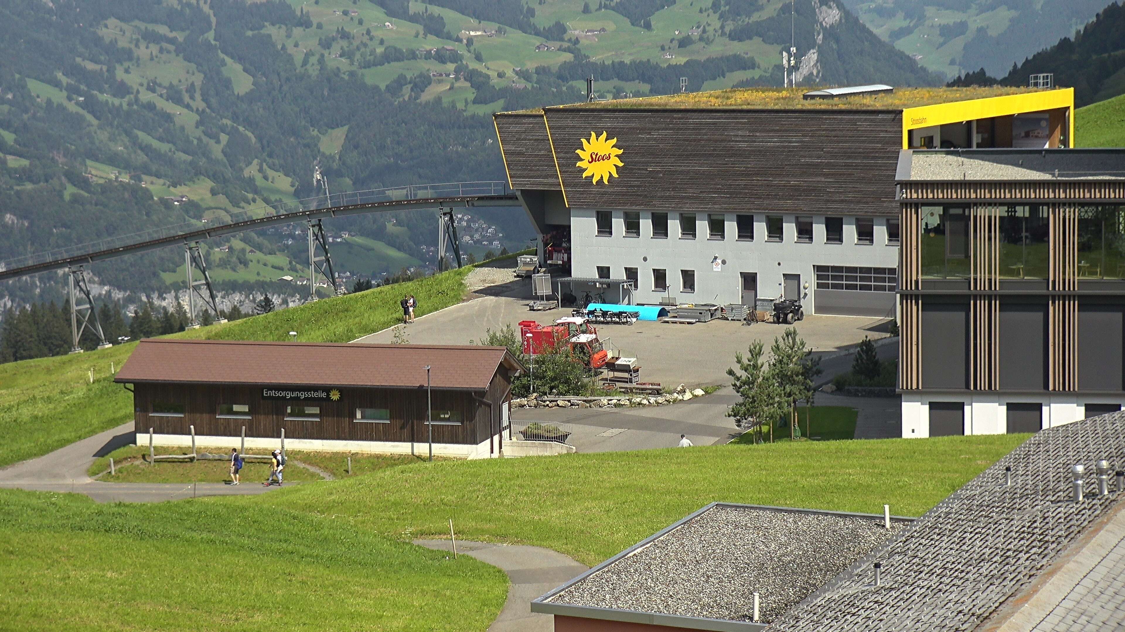 Stoos SZ: Stoos - Stoos Dorf, NEUE BERGSTATION