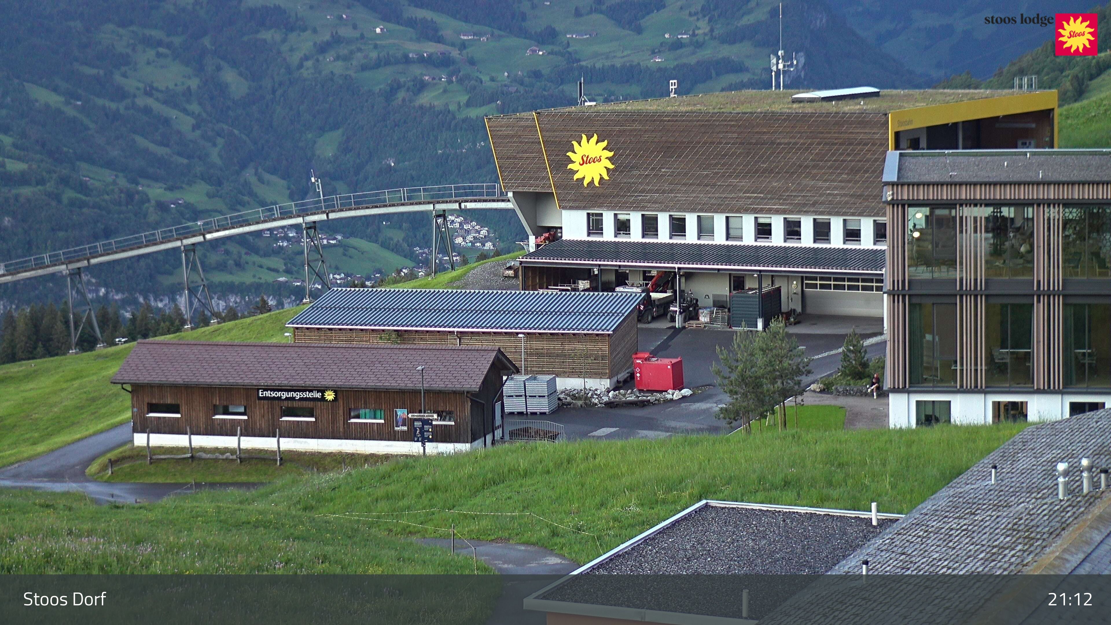Stoos SZ: Stoos - Stoos Dorf, NEUE BERGSTATION