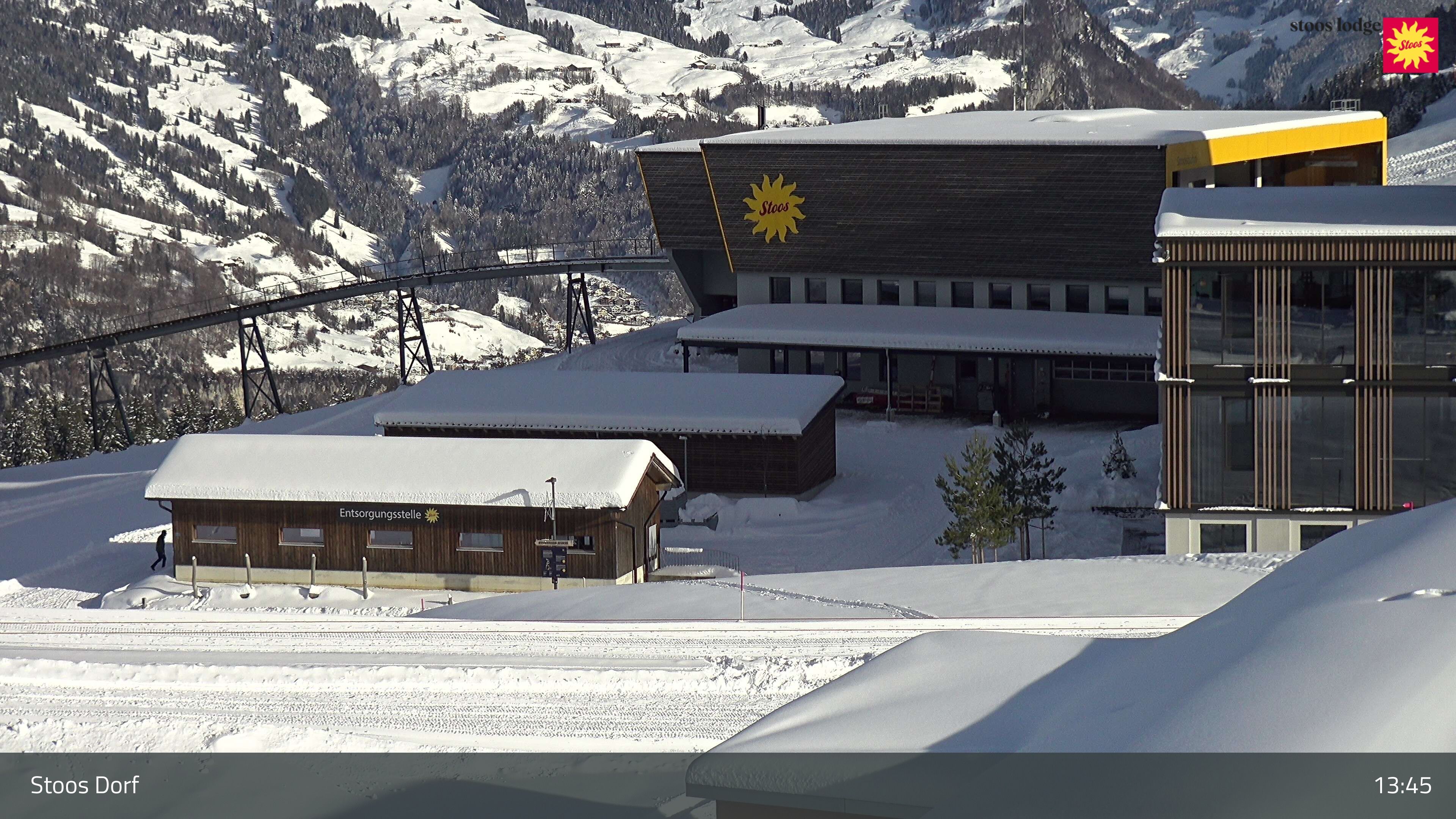 Stoos SZ: Stoos - Stoos Dorf, NEUE BERGSTATION