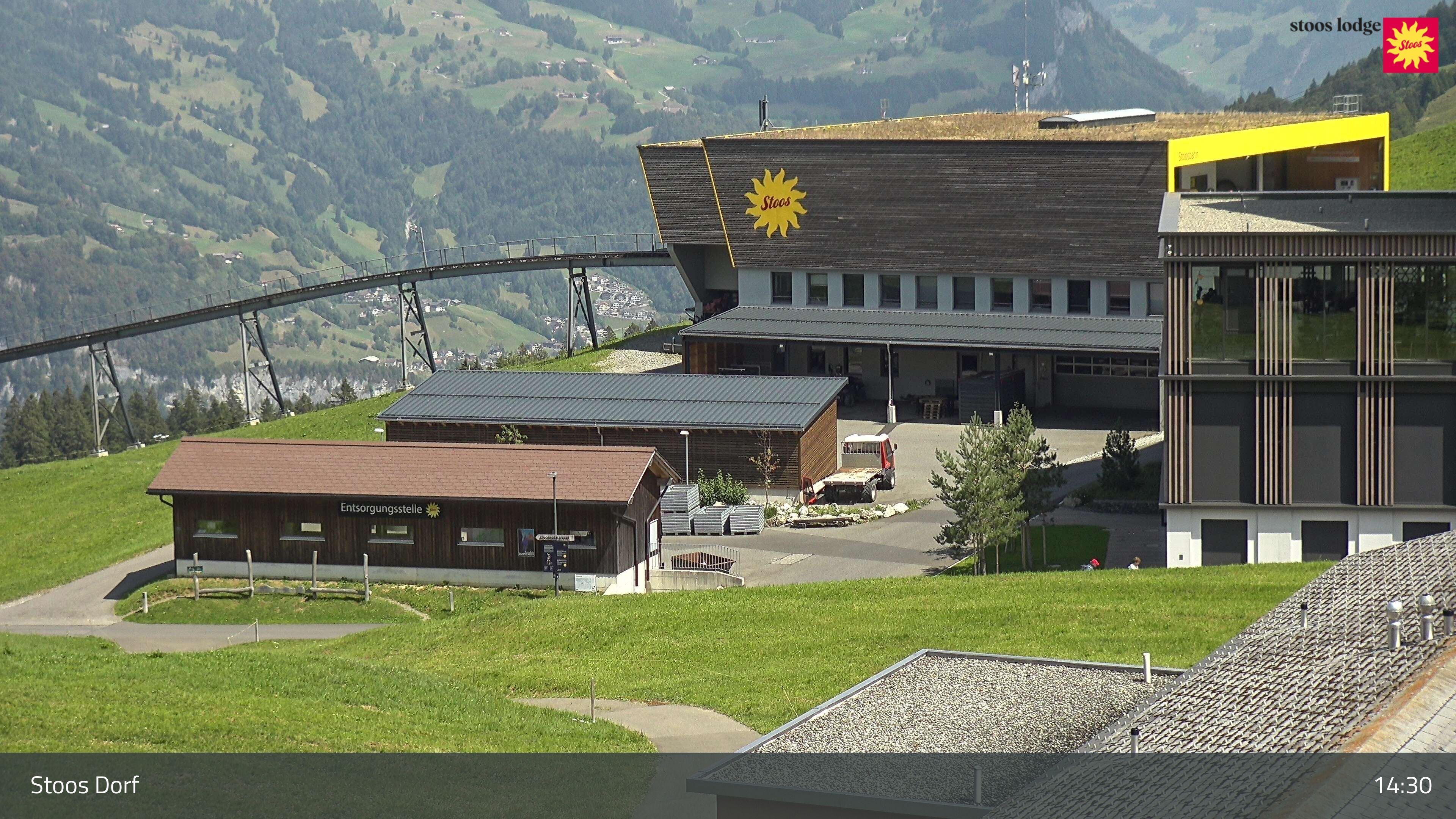 Stoos SZ: Stoos - Stoos Dorf, NEUE BERGSTATION