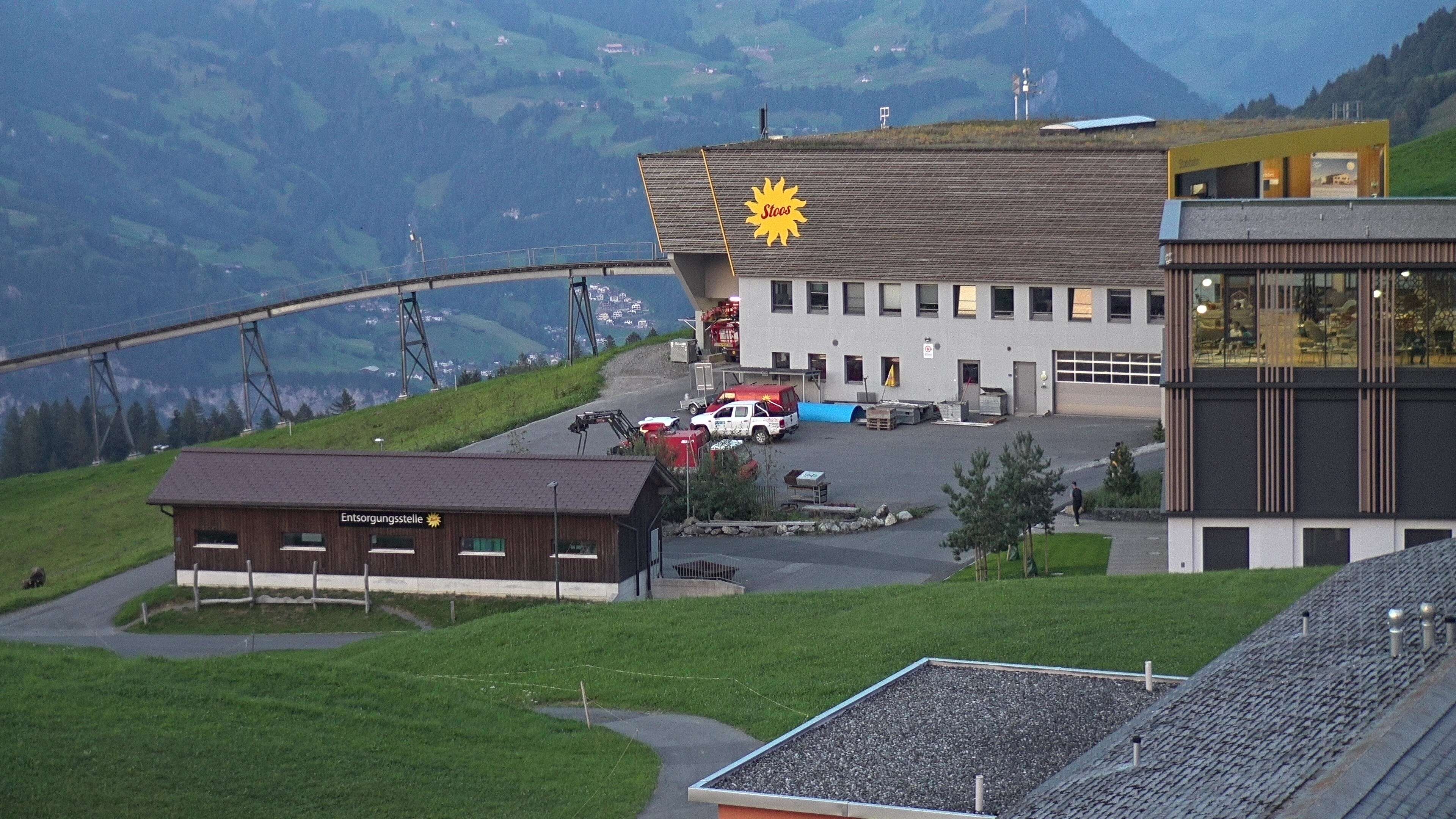 Stoos SZ: Stoos - Stoos Dorf, NEUE BERGSTATION