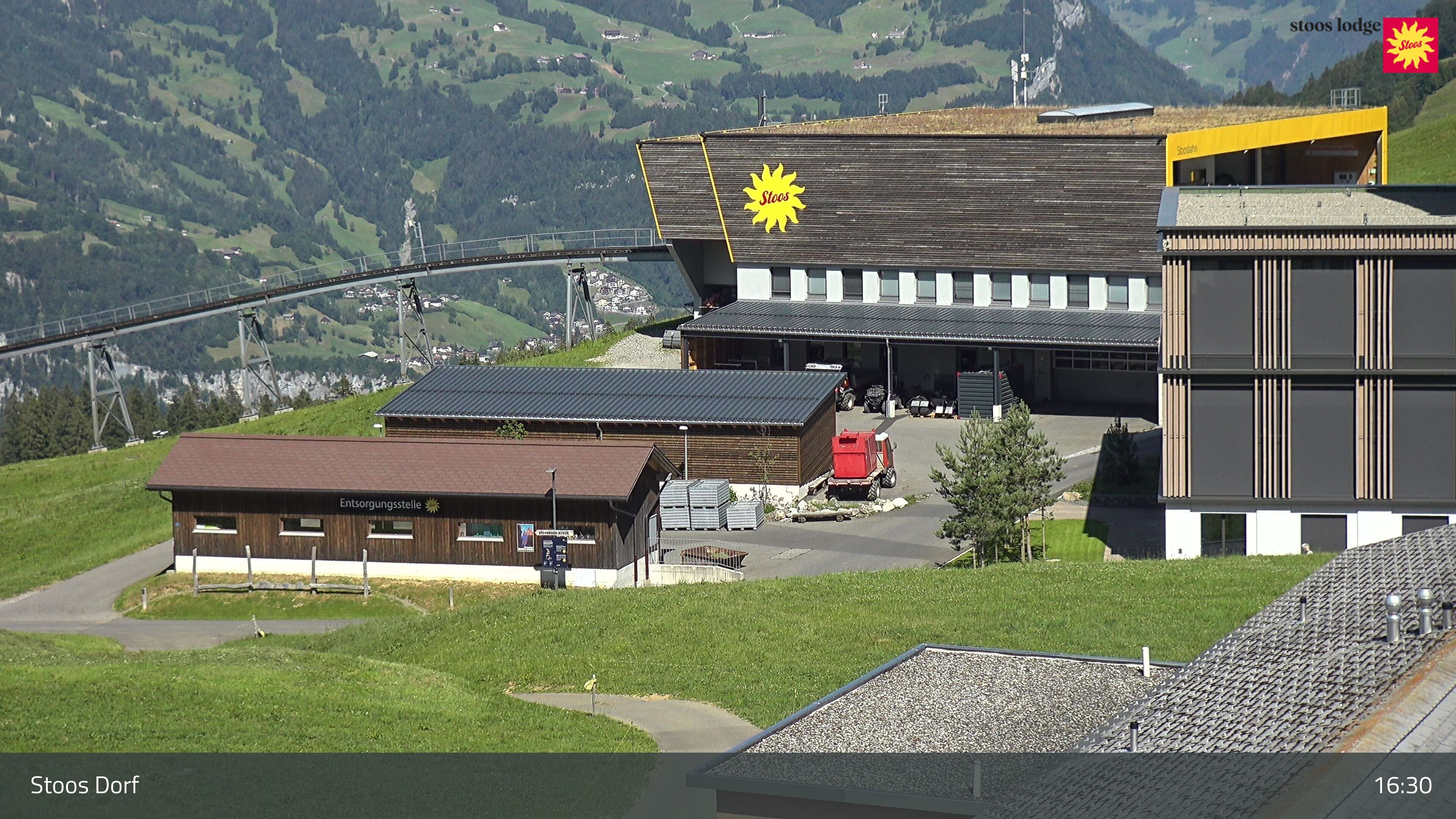 Stoos SZ: Stoos - Stoos Dorf, NEUE BERGSTATION