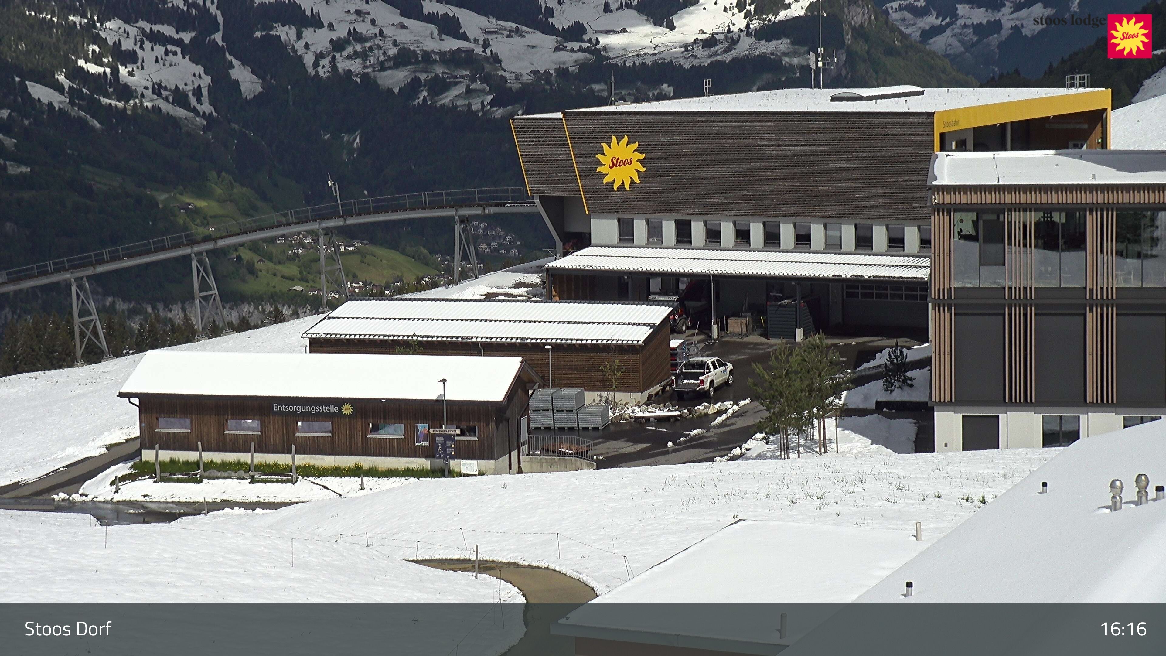 Stoos SZ: Stoos - Stoos Dorf, NEUE BERGSTATION