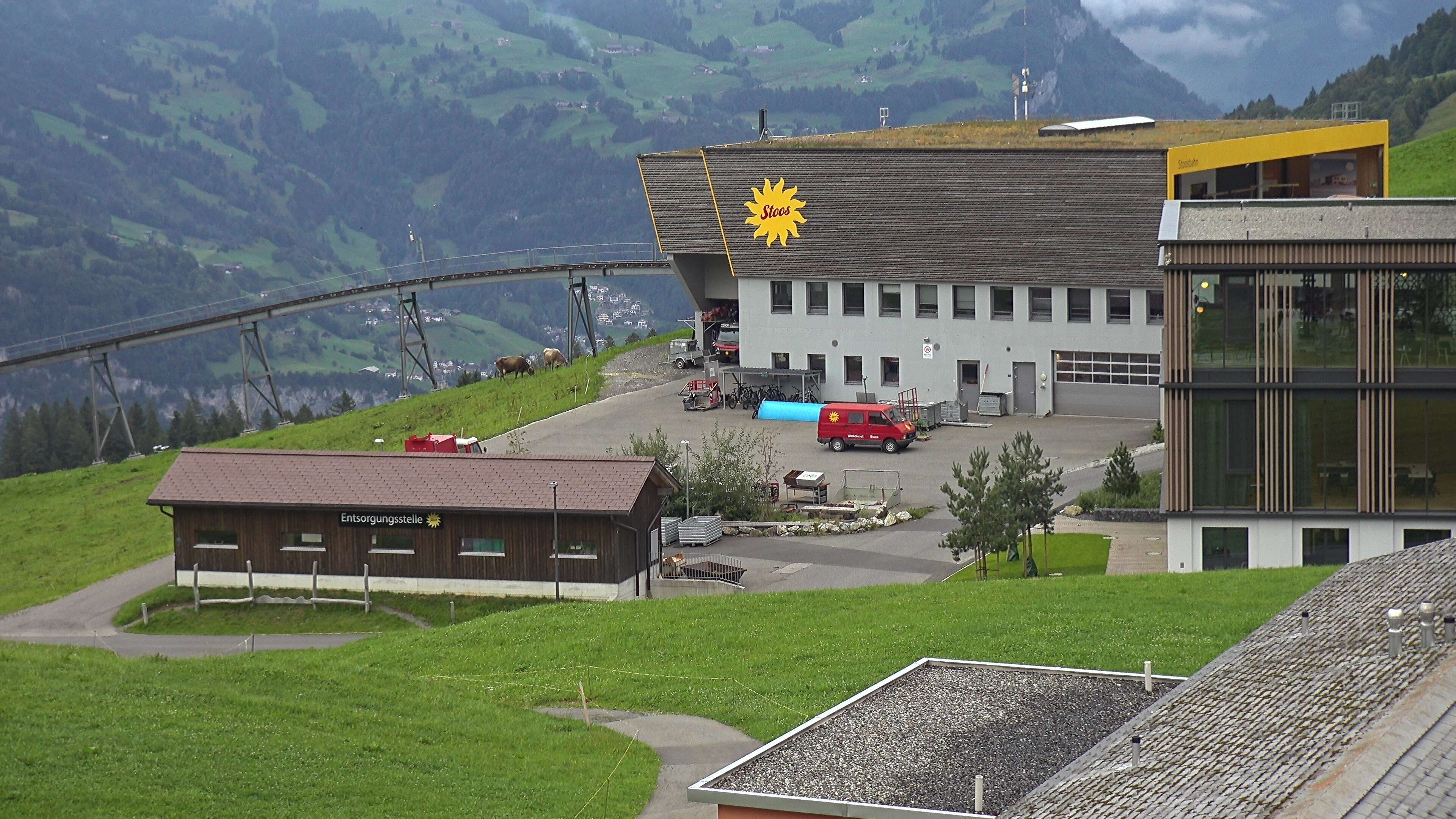 Stoos SZ: Stoos - Stoos Dorf, NEUE BERGSTATION