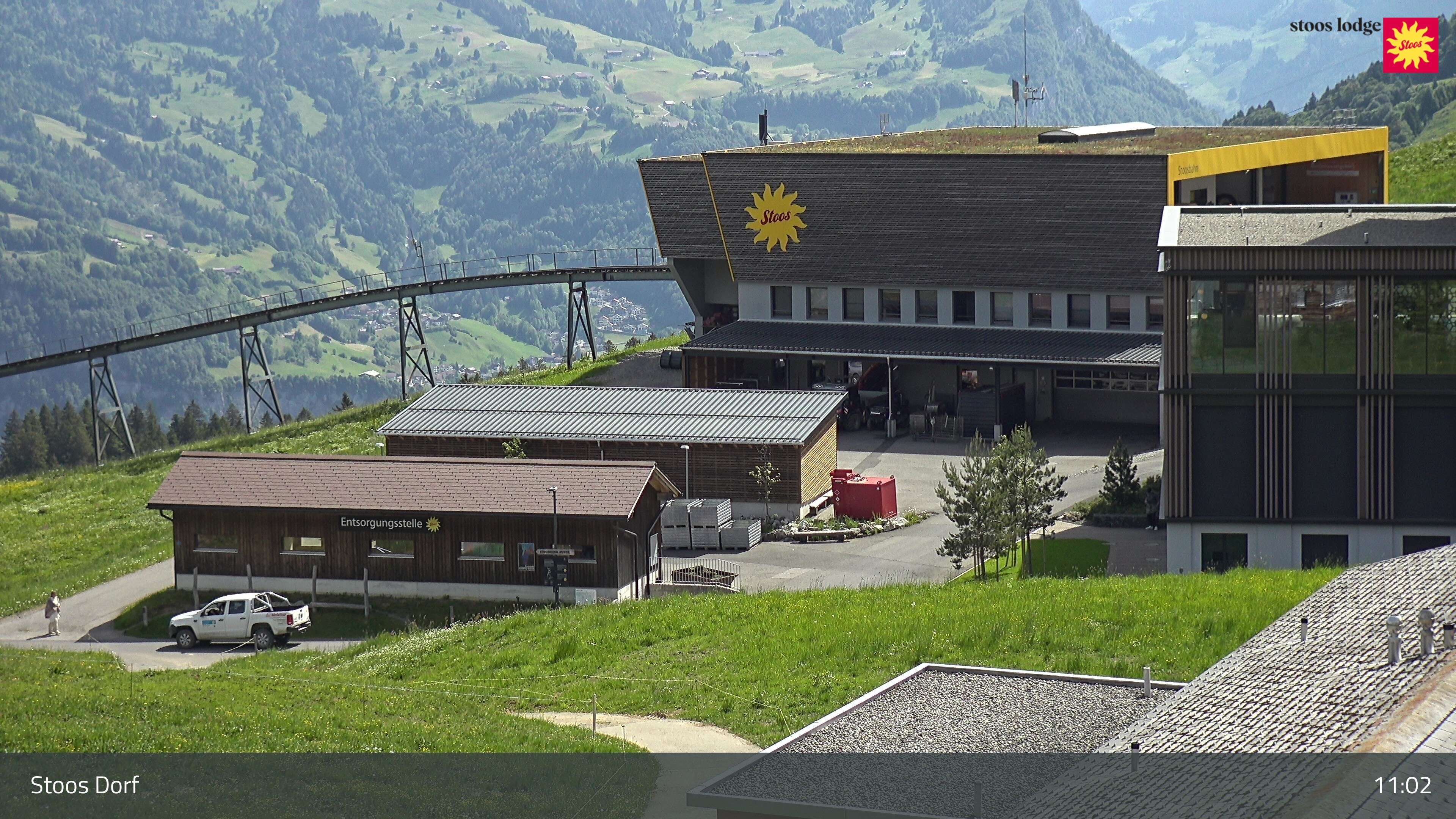 Stoos SZ: Stoos - Stoos Dorf, NEUE BERGSTATION