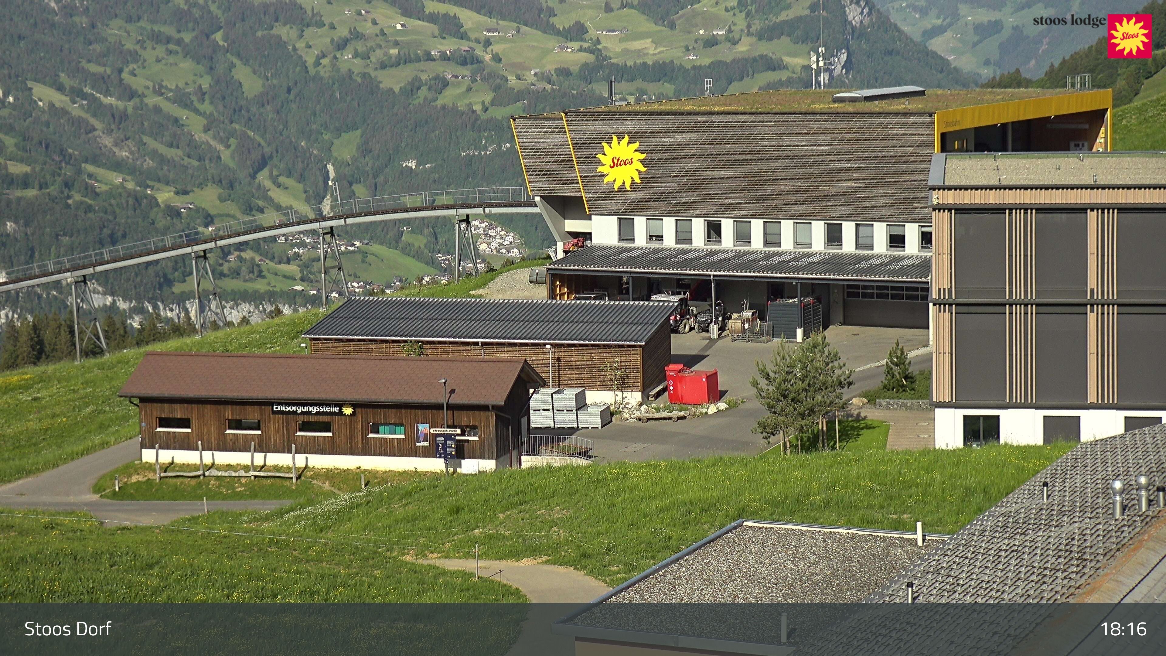 Stoos SZ: Stoos - Stoos Dorf, NEUE BERGSTATION