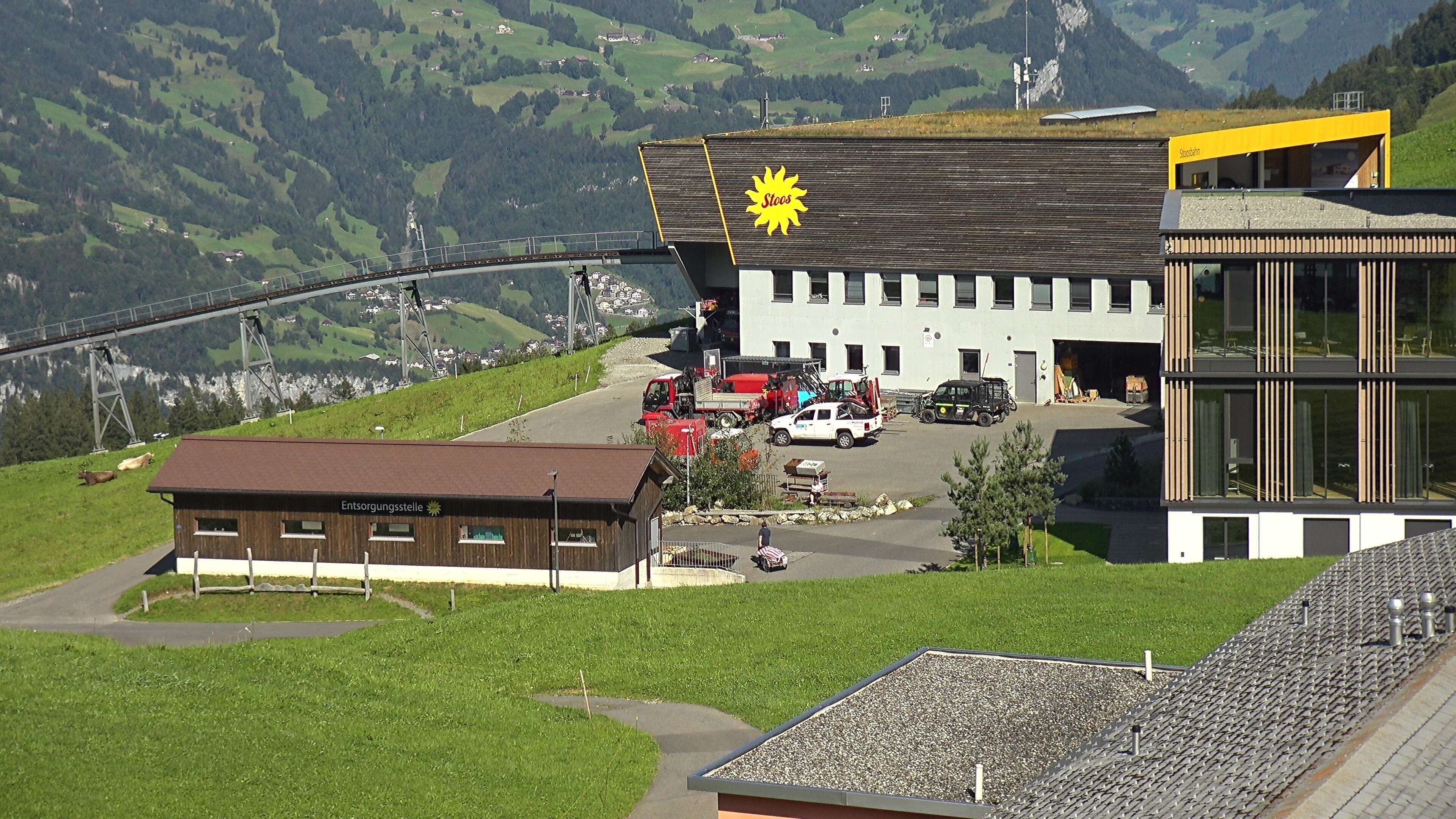 Stoos SZ: Stoos - Stoos Dorf, NEUE BERGSTATION