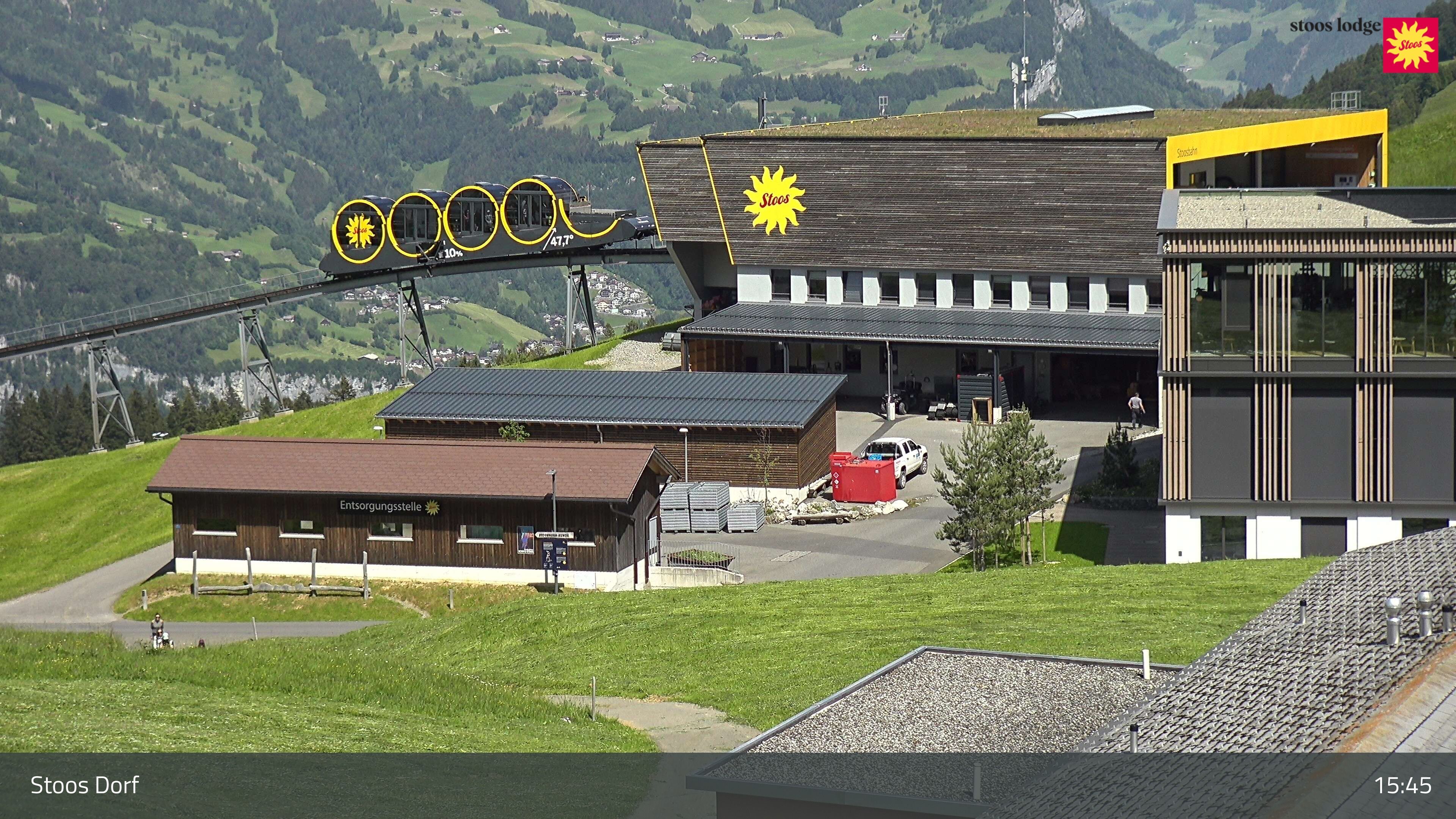 Stoos SZ: Stoos - Stoos Dorf, NEUE BERGSTATION