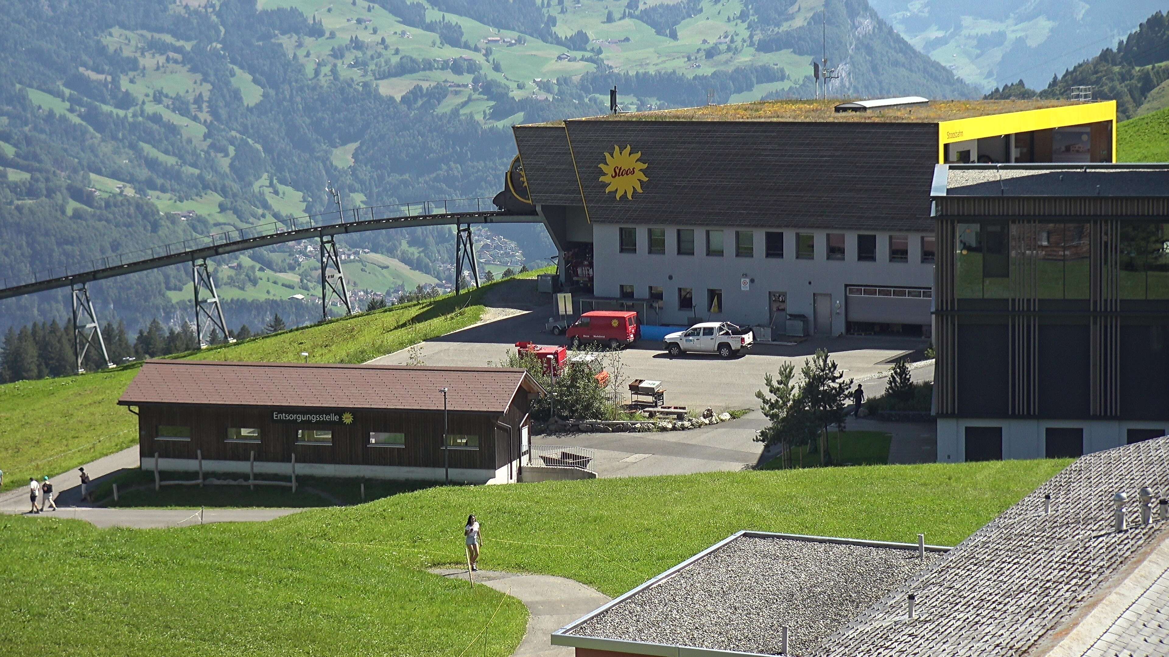 Stoos SZ: Stoos - Stoos Dorf, NEUE BERGSTATION