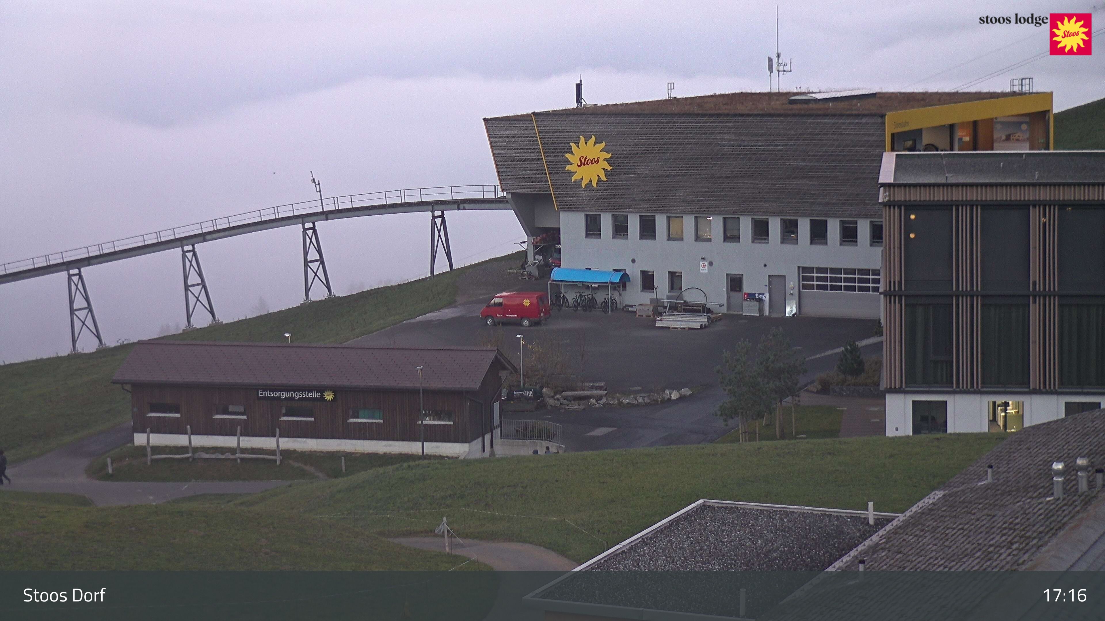 Stoos SZ: Stoos - Stoos Dorf, NEUE BERGSTATION