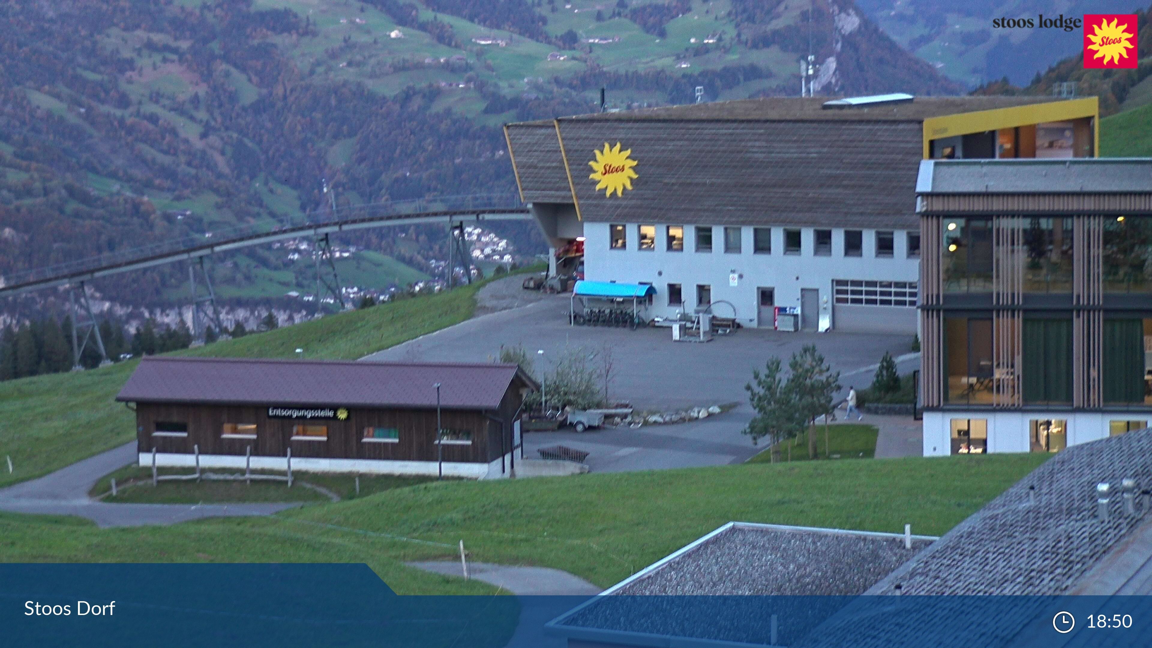 Stoos SZ: Stoos - Stoos Dorf, NEUE BERGSTATION