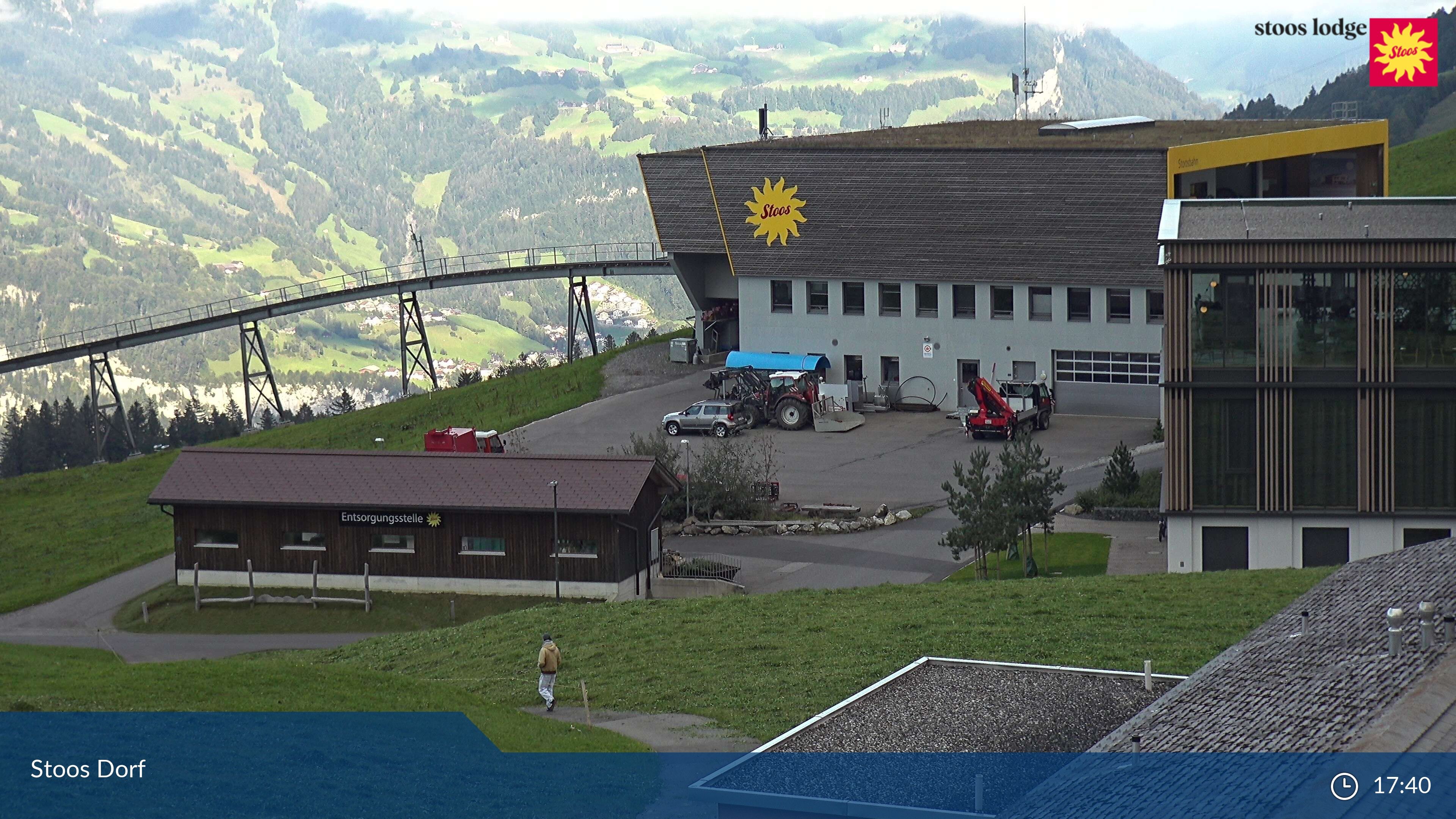 Stoos SZ: Stoos - Stoos Dorf, NEUE BERGSTATION