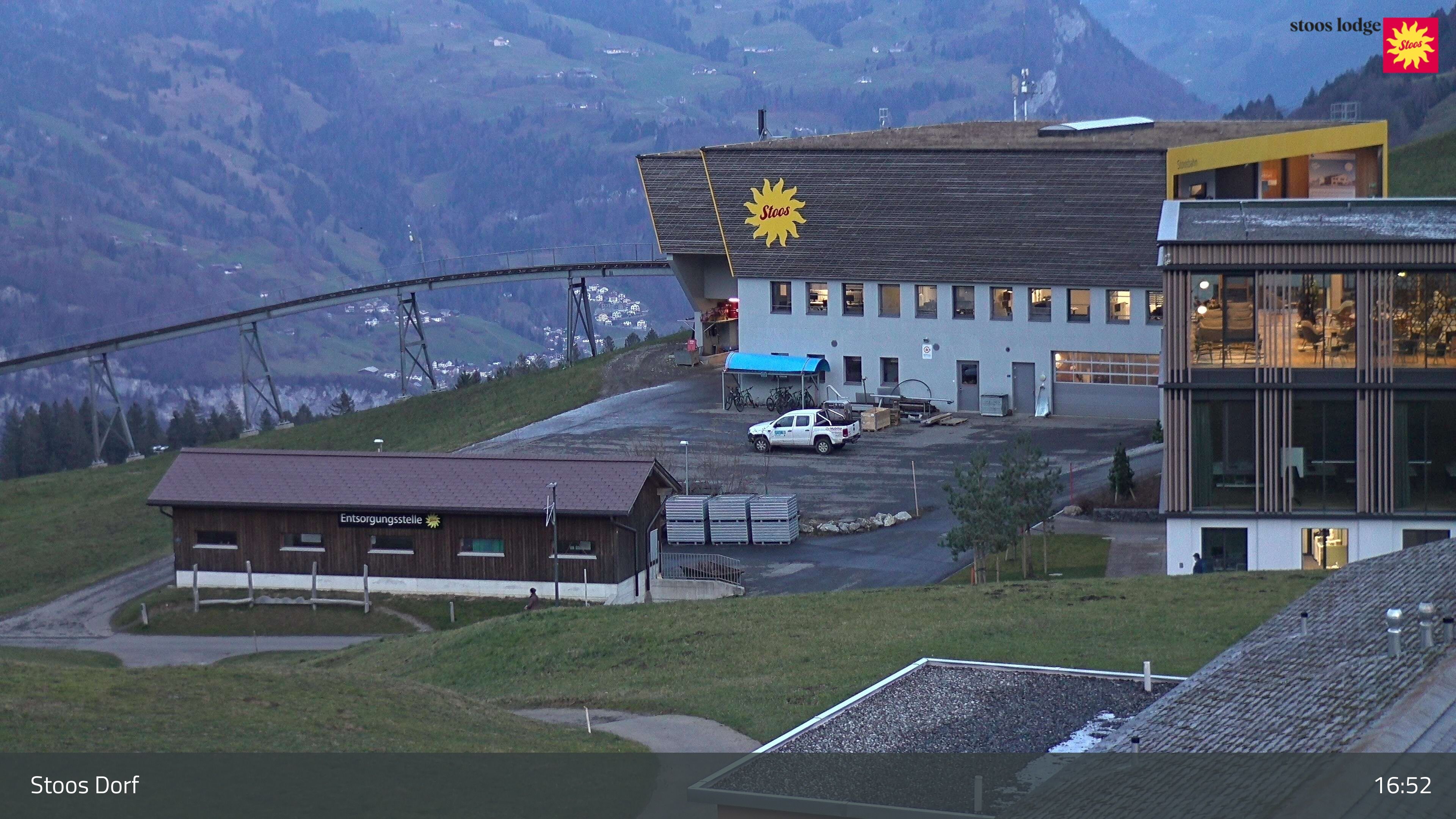 Stoos SZ: Stoos - Stoos Dorf, NEUE BERGSTATION