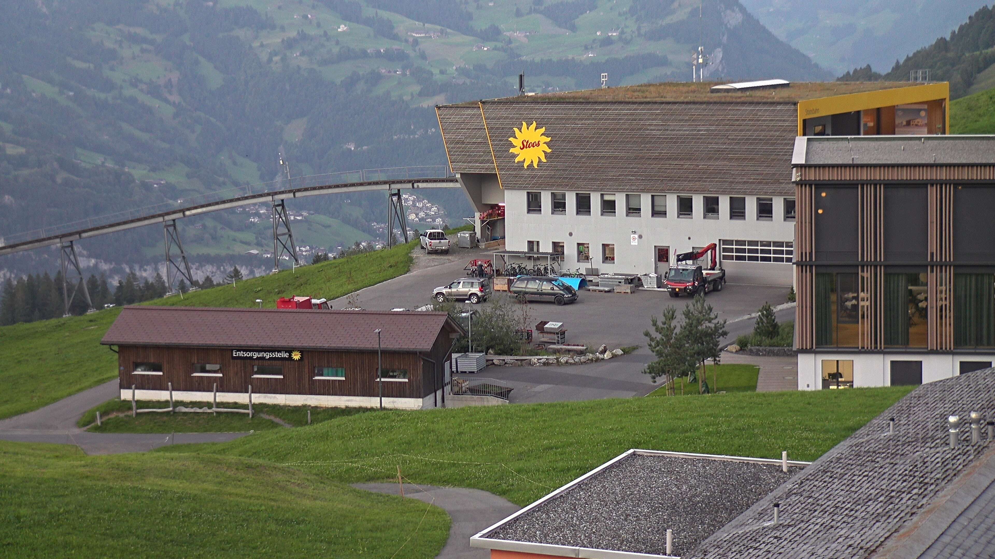 Stoos SZ: Stoos - Stoos Dorf, NEUE BERGSTATION