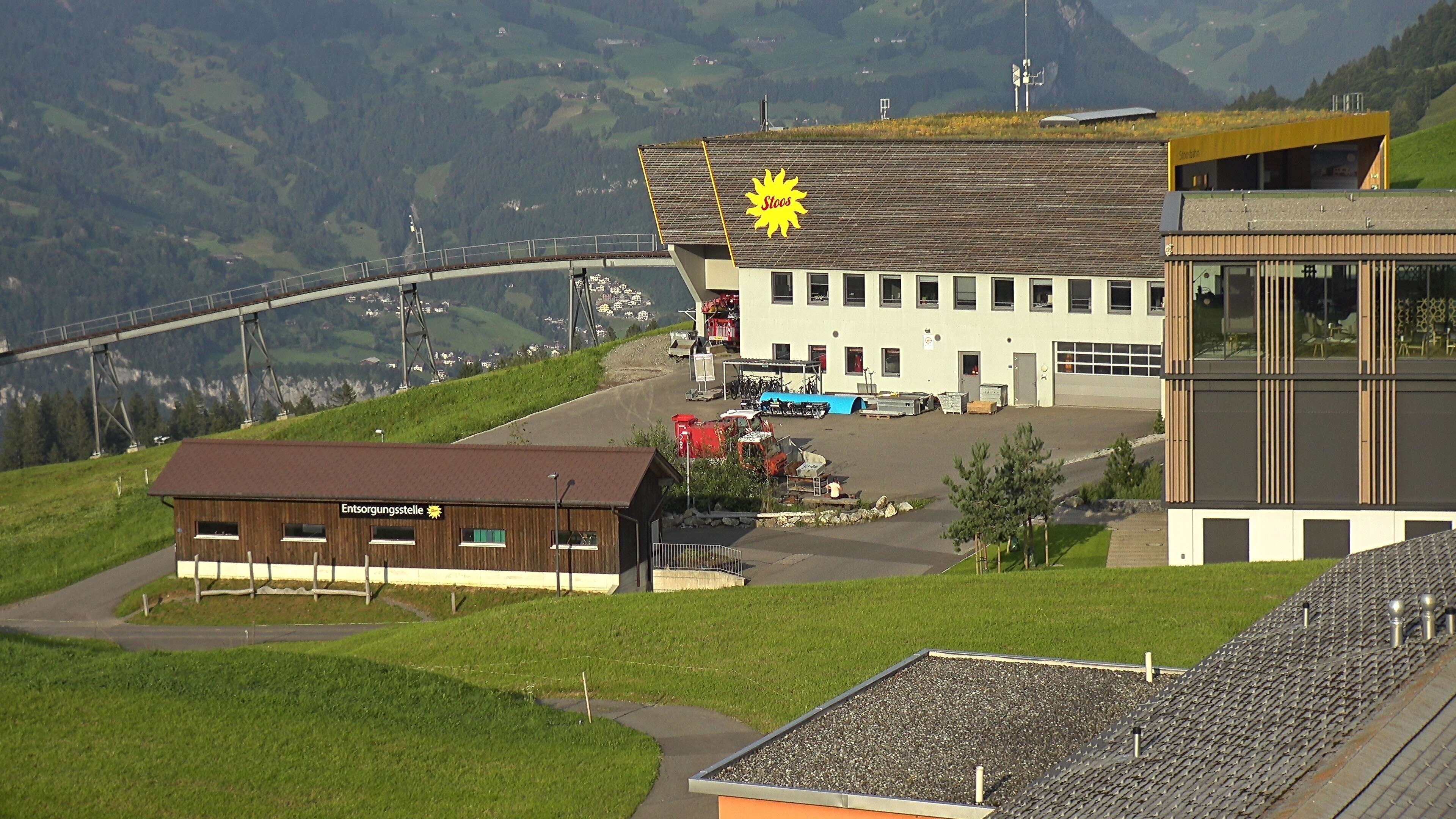 Stoos SZ: Stoos - Stoos Dorf, NEUE BERGSTATION