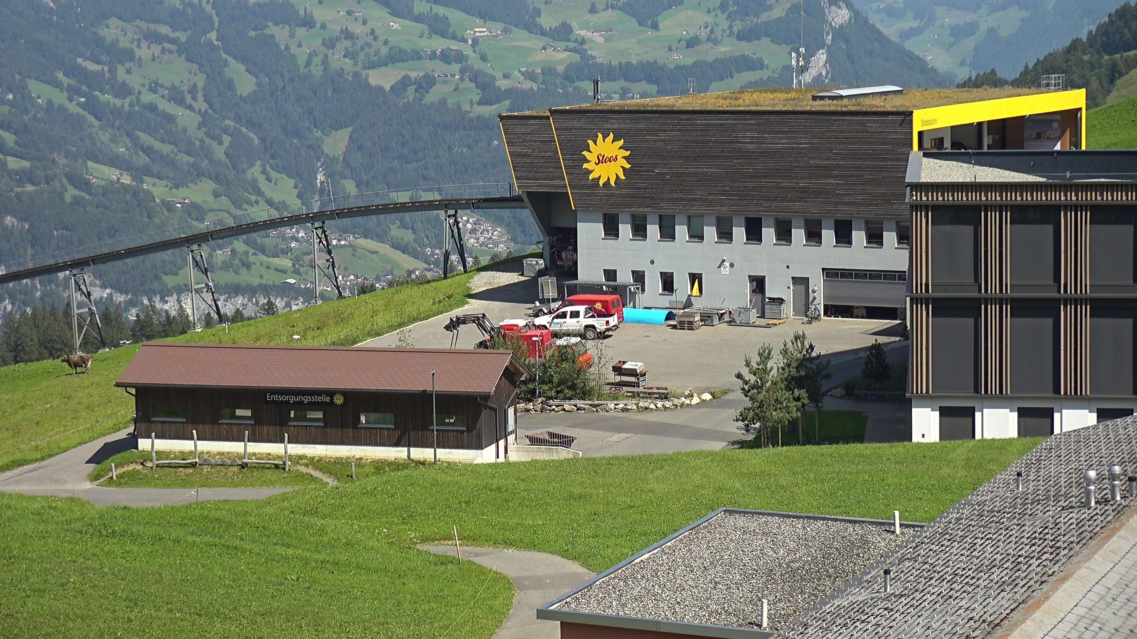 Stoos SZ: Stoos - Stoos Dorf, NEUE BERGSTATION